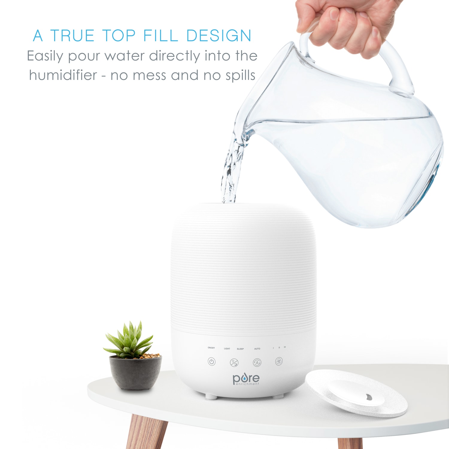 Pure Enrichment Top-Filling Humidifier, 475 Sq. Ft. Coverage - Image 3