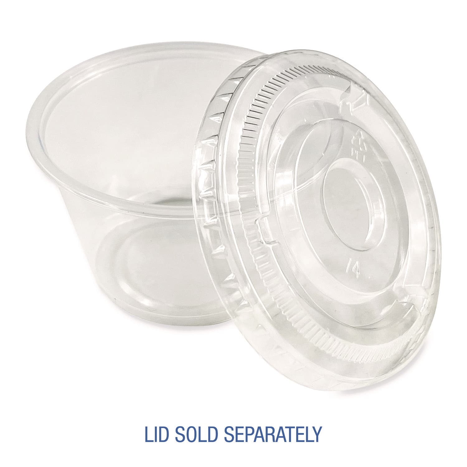 Boardwalk Polypropylene Souffle/Portion Cups, 4 Oz, 4inH x 4inW x 4inD, Translucent, Pack Of 2,500 Cups - Image 6