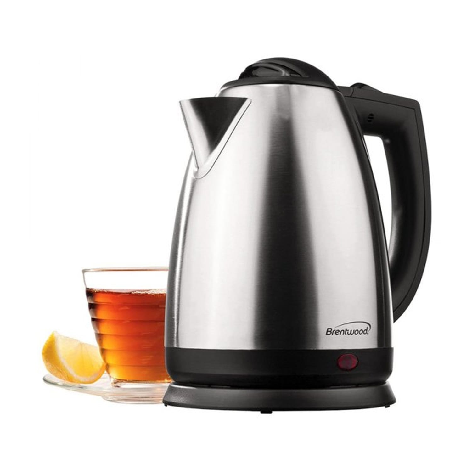 Brentwood 2.0L Electric Cordless Tea Kettle, Silver - Image 3