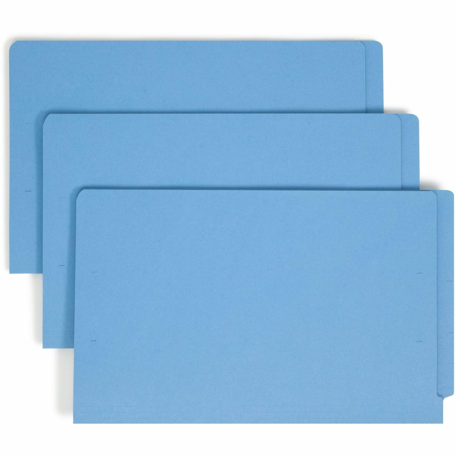Smead Shelf-Master Color Fastener Folders, Legal Size, Blue, Box Of 50 - Image 3