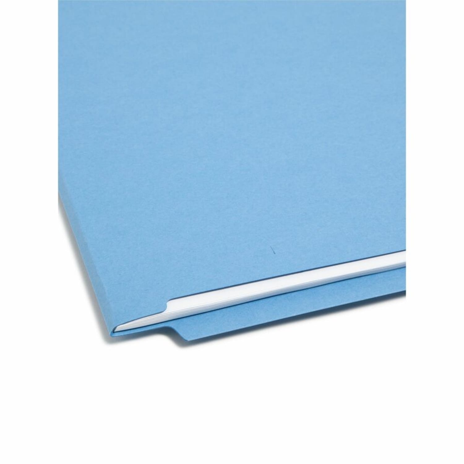 Smead Shelf-Master Color Fastener Folders, Legal Size, Blue, Box Of 50 - Image 5
