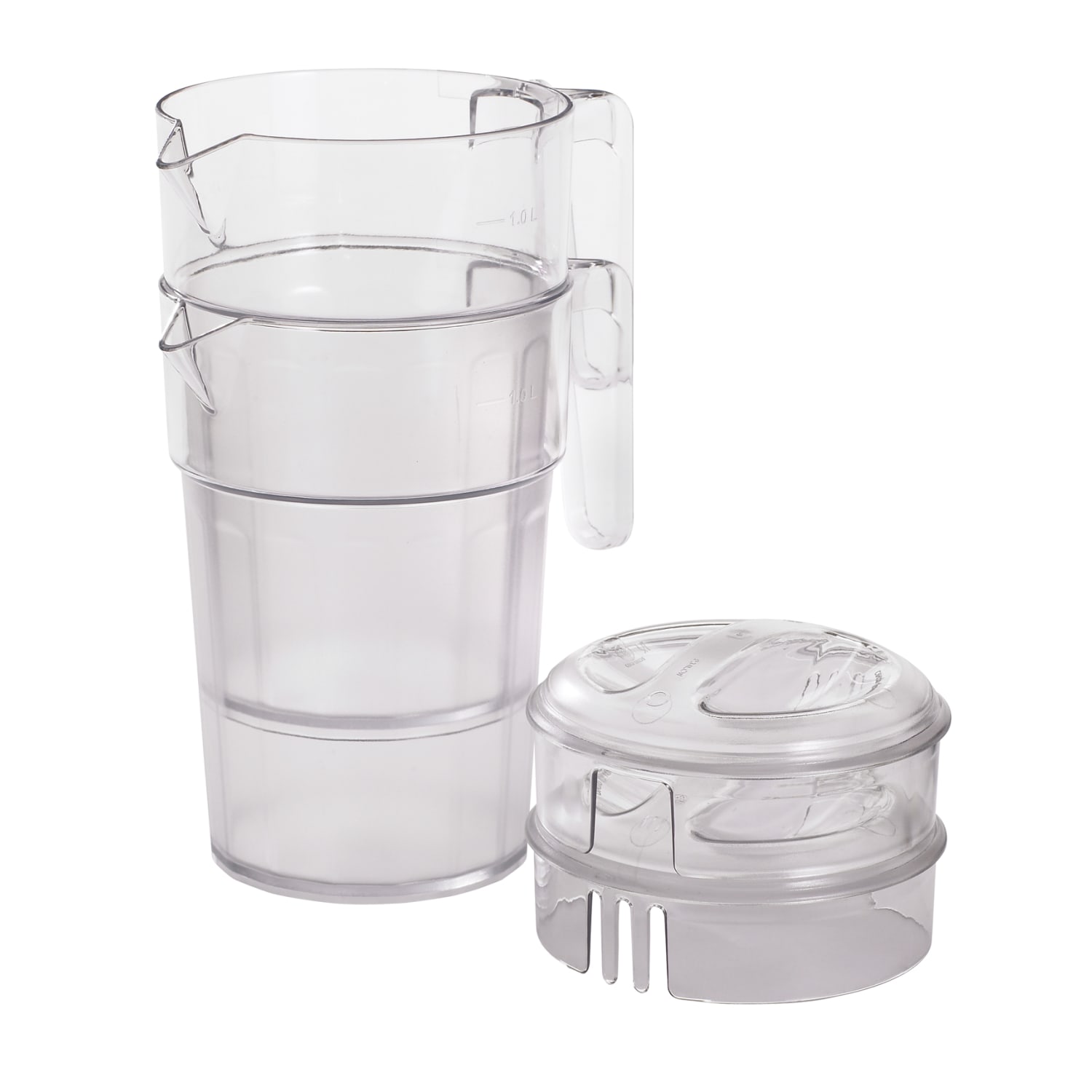 Cambro Camwear Pitchers, 34 Oz, Clear, Pack Of 6 Pitchers - Image 5
