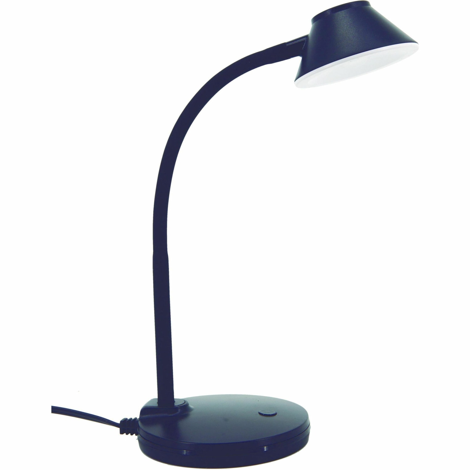 Victory Light LED Desk Lamp - 3 W LED Bulb - Gooseneck, Flexible - 260 lm Lumens - Metal - Desk Mountable - Black - for Desk - Image 3
