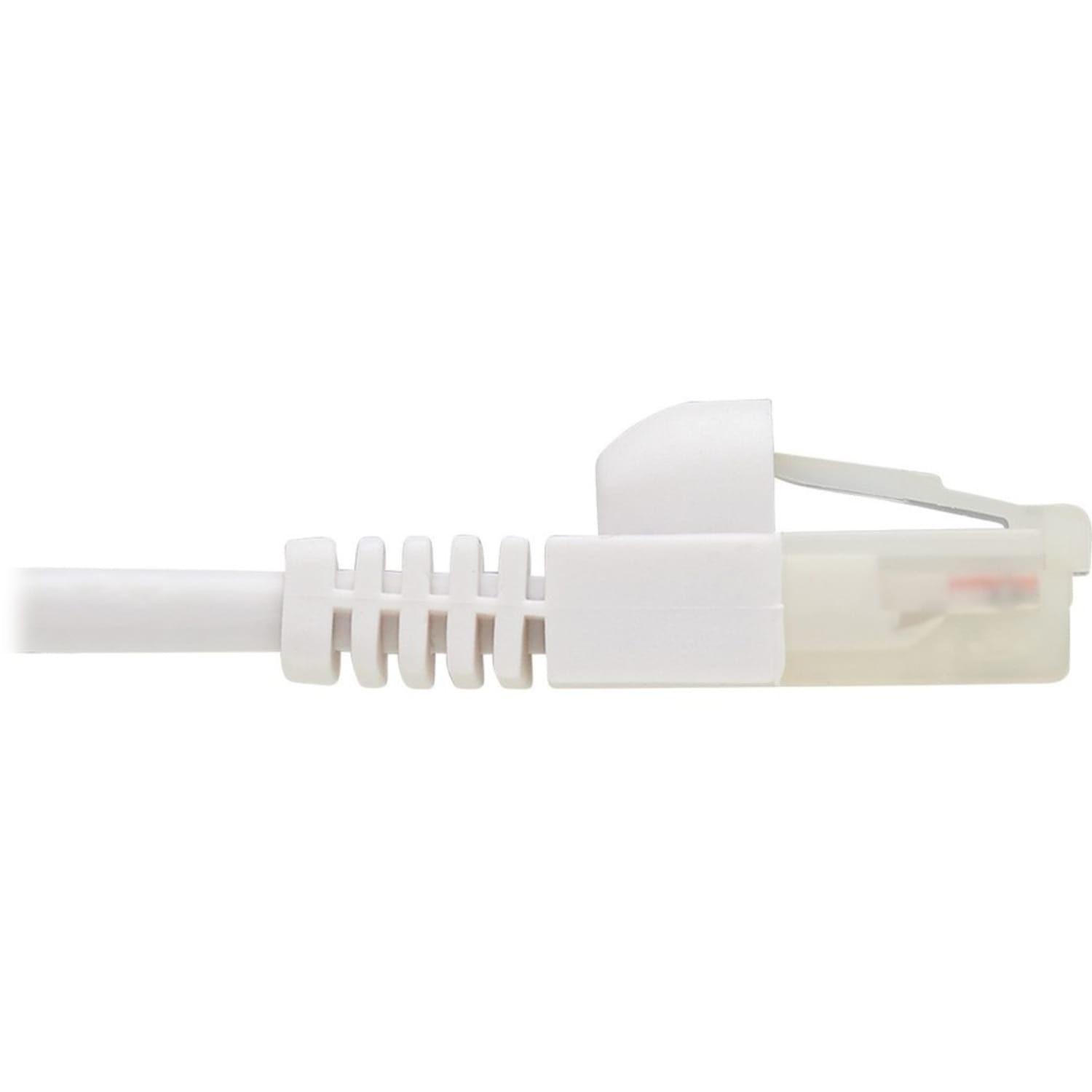 Tripp Lite Safe-IT Cat6a Ethernet Cable Antibacterial Snagless PoE M/M 5ft  - 10 Gbit/s - Shielding - Gold Plated Contact - CMX - 26 AWG - White - Image 4
