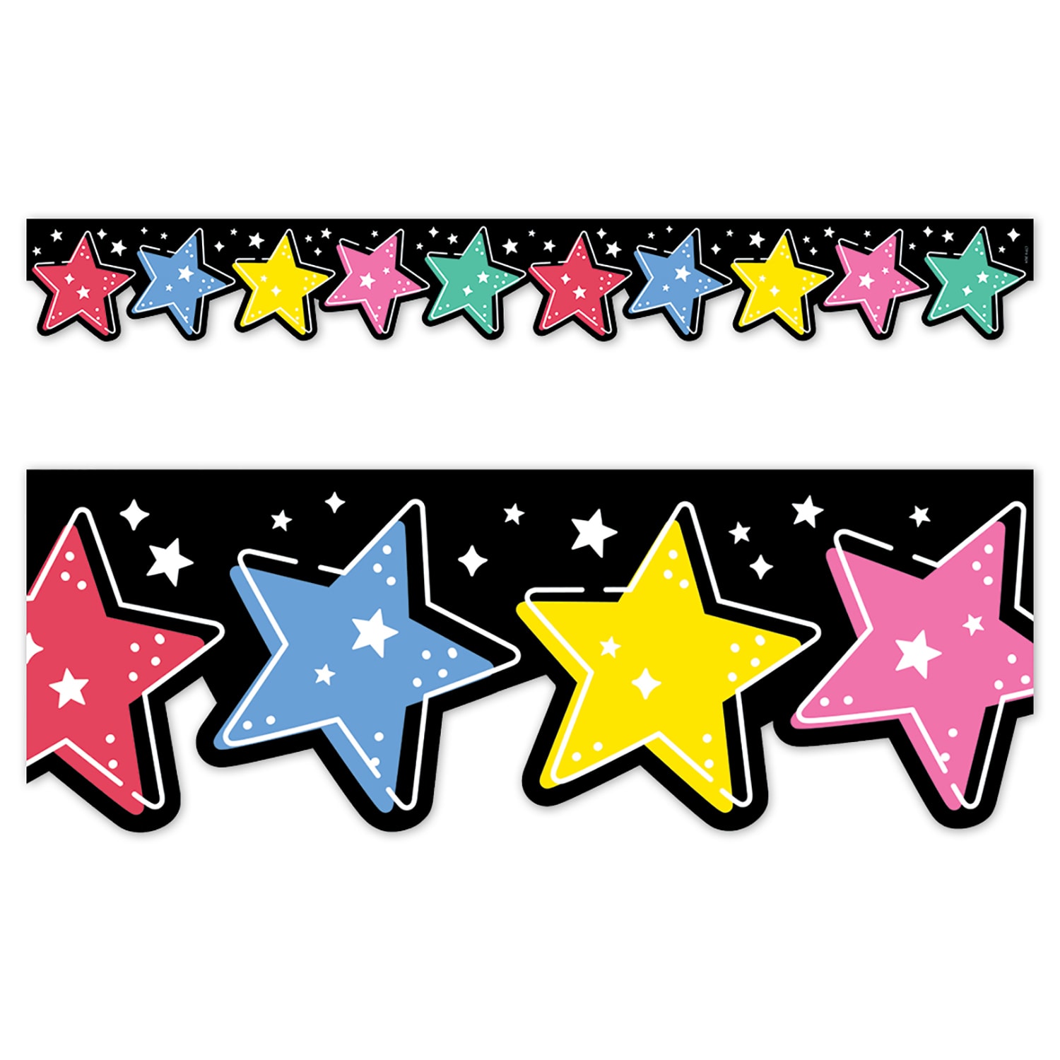 Creative Teaching Press EZ Borders, Star Bright, 24 Borders Per Pack, Set Of 3 Packs - Image 3