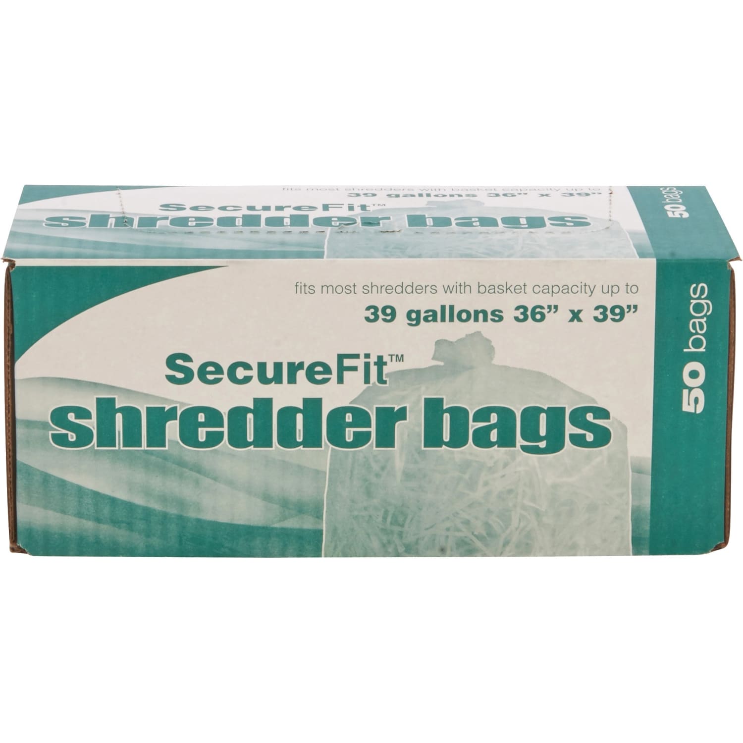 SKILCRAFT Shredder Bags, 36in x 39in, 39 Gallons, Clear, Roll Of 50 Bags, (AbilityOne 8105-01-399-4793) - Image 5