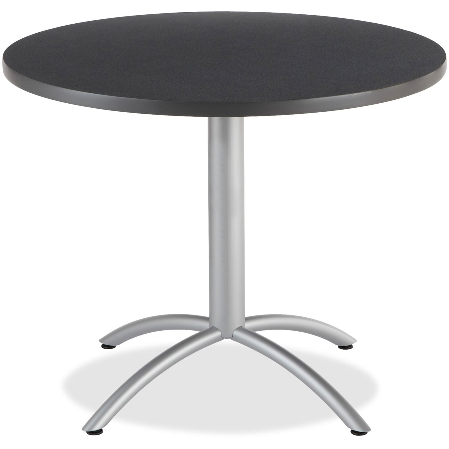 Iceberg CafeWorks Cafe Table, Round, 30in x 36inW, Graphite - Image 3