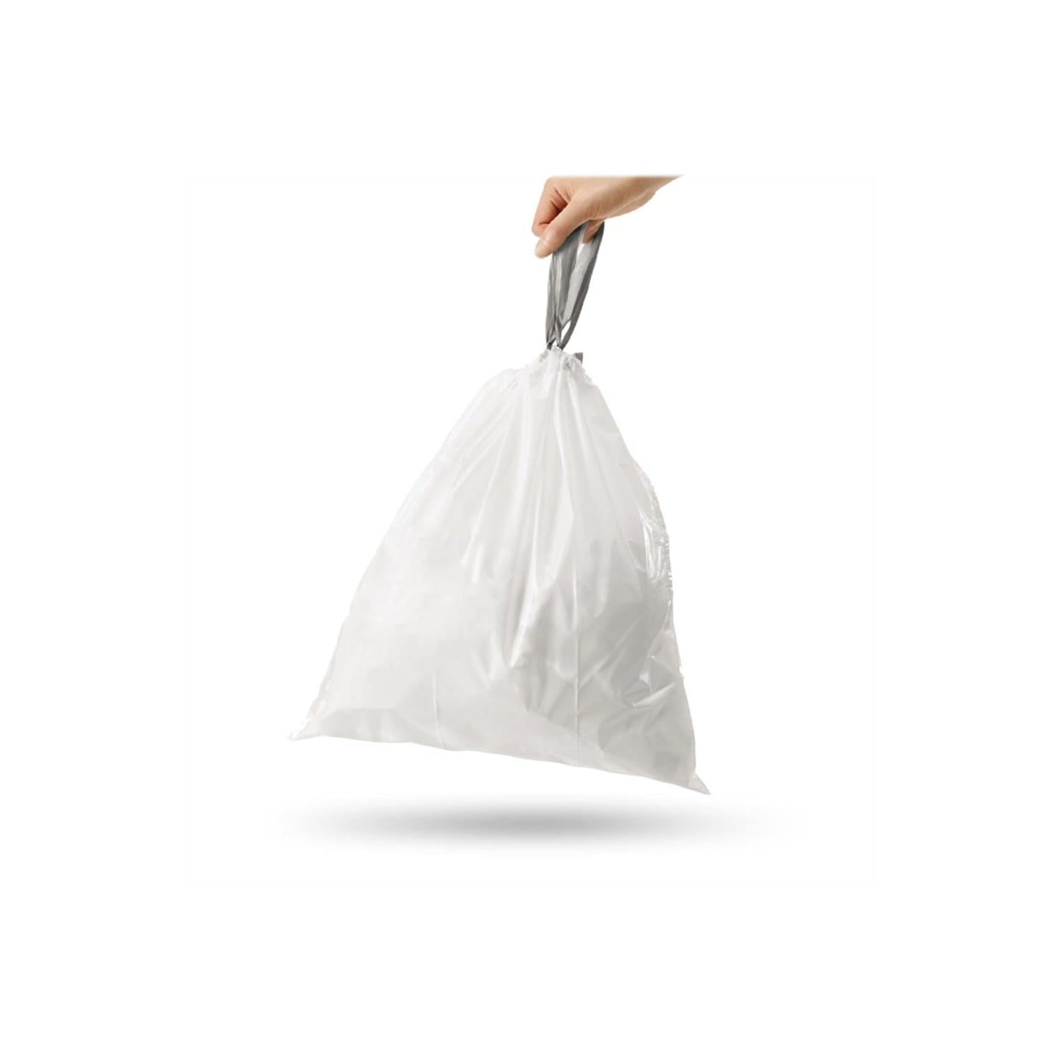 simplehuman Custom Fit Can Liners, R, 10L/2.6G, White, Pack Of 240 - Image 6