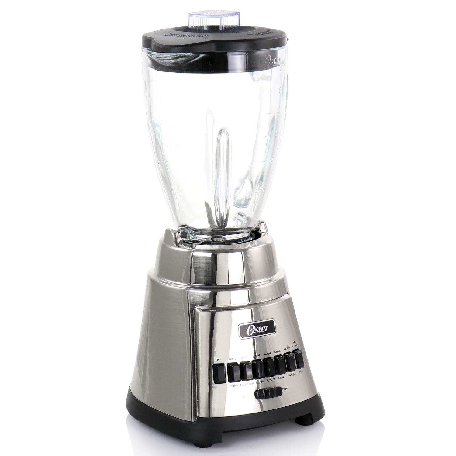 Oster Fresh Easy Series 12-Speed Blender With 6-Cup Glass Jar, Silver - Image 3