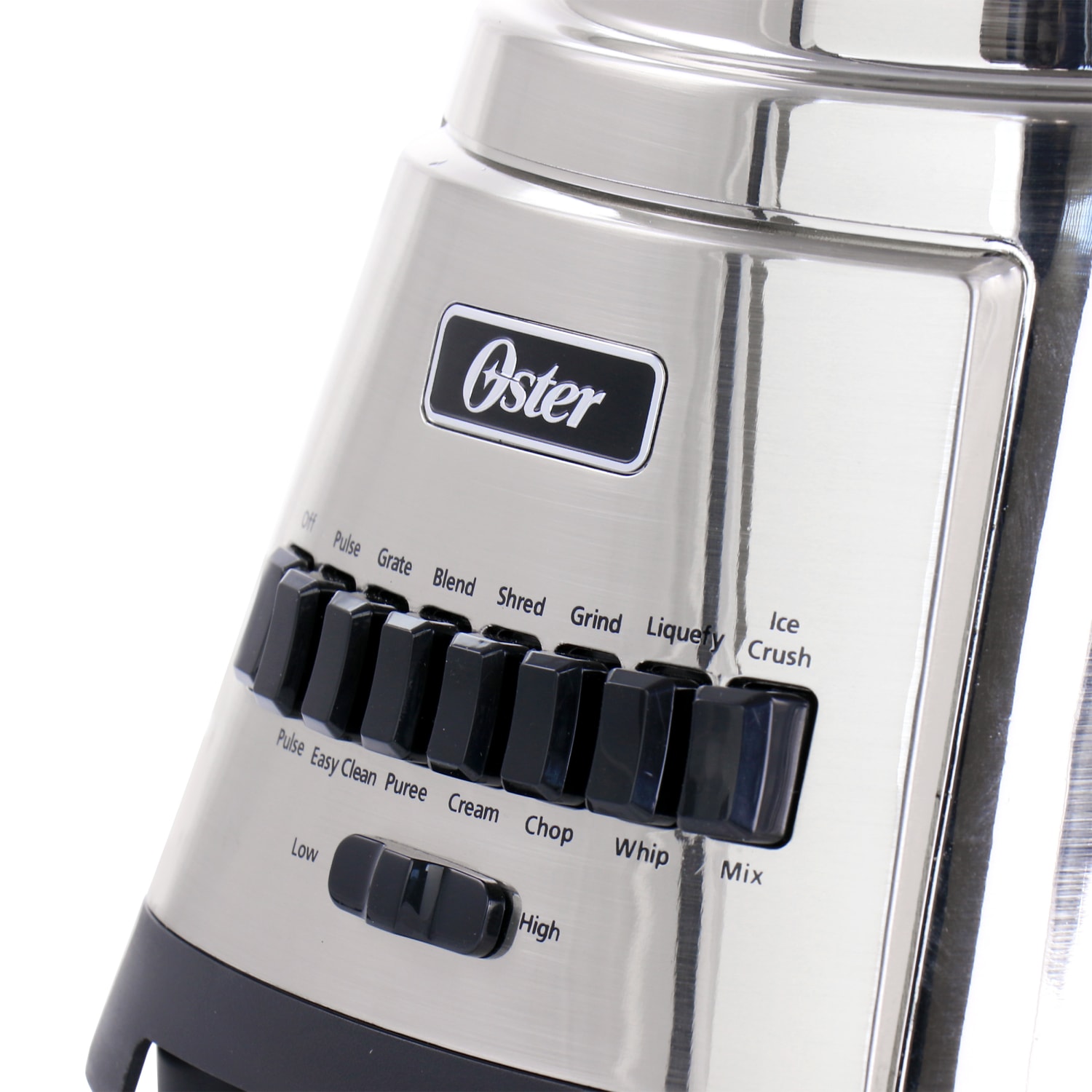 Oster Fresh Easy Series 12-Speed Blender With 6-Cup Glass Jar, Silver - Image 4