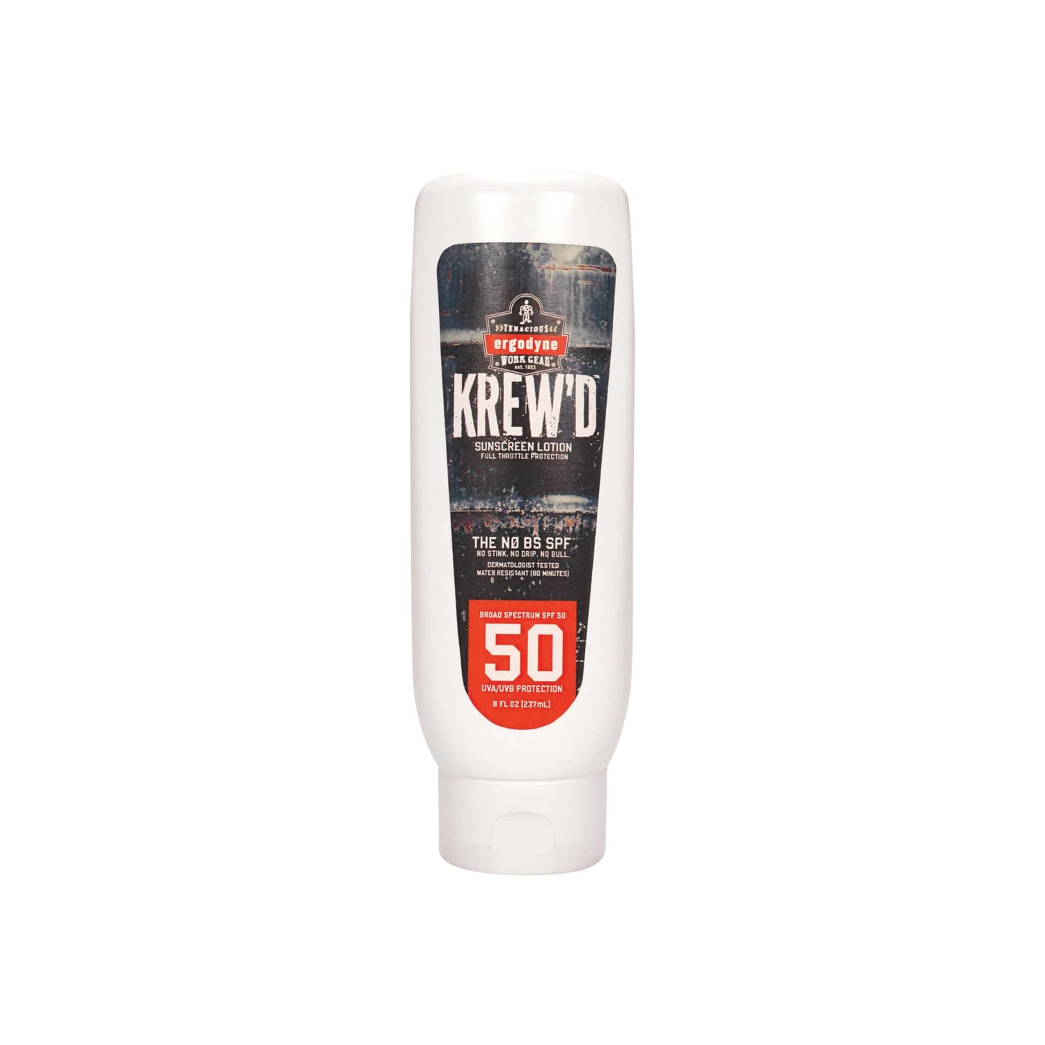 Ergodyne KREW-d 6351 SPF 50 Sunscreen Lotion, 8 Oz - Image 3