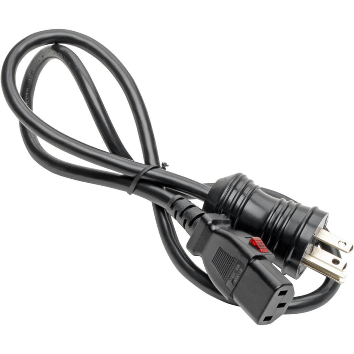 Tripp Lite Hospital-Grade Power Cord, 3ft, Black - Image 3