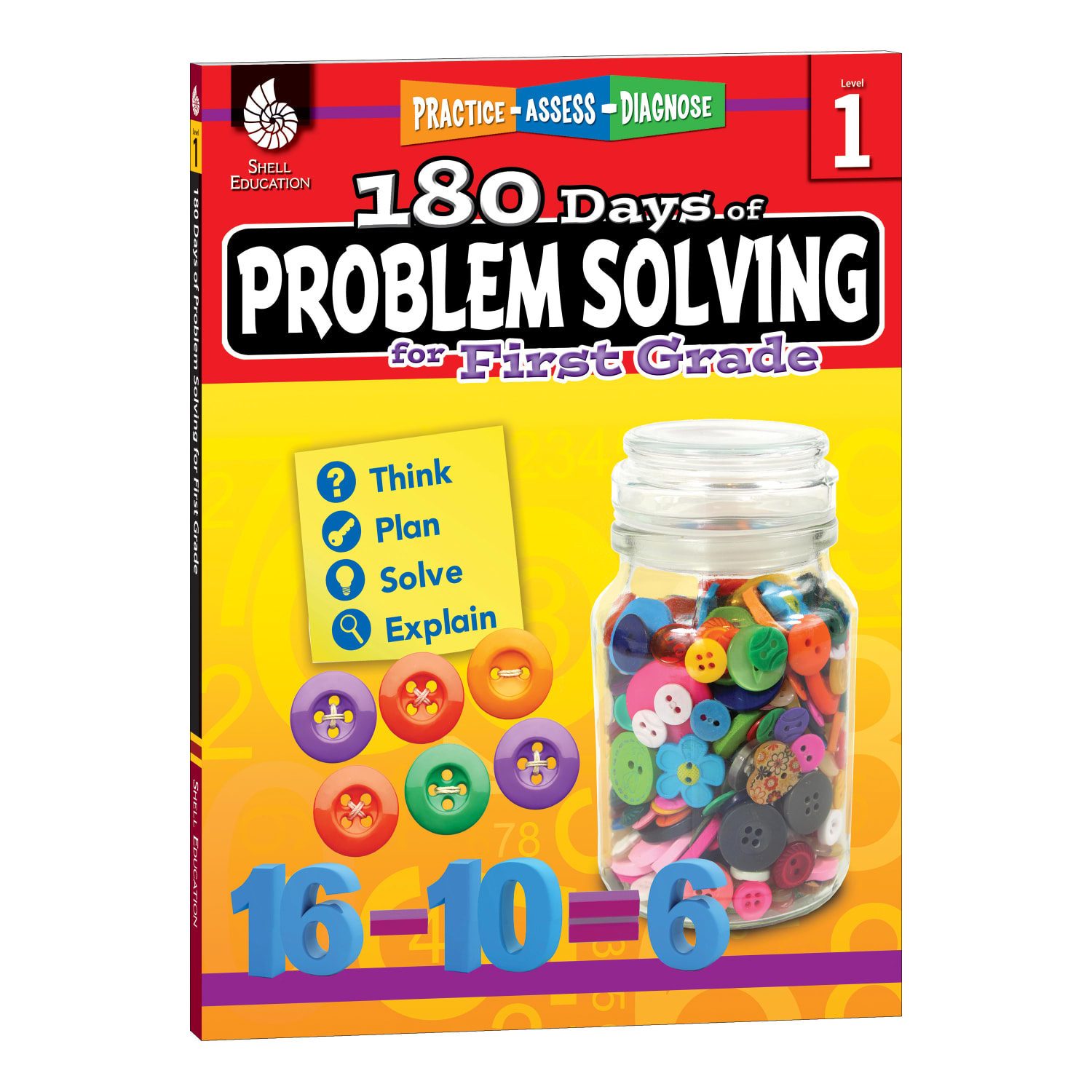 Shell Education 180 Days Of Problem Solving, Grade 1 - Image 3