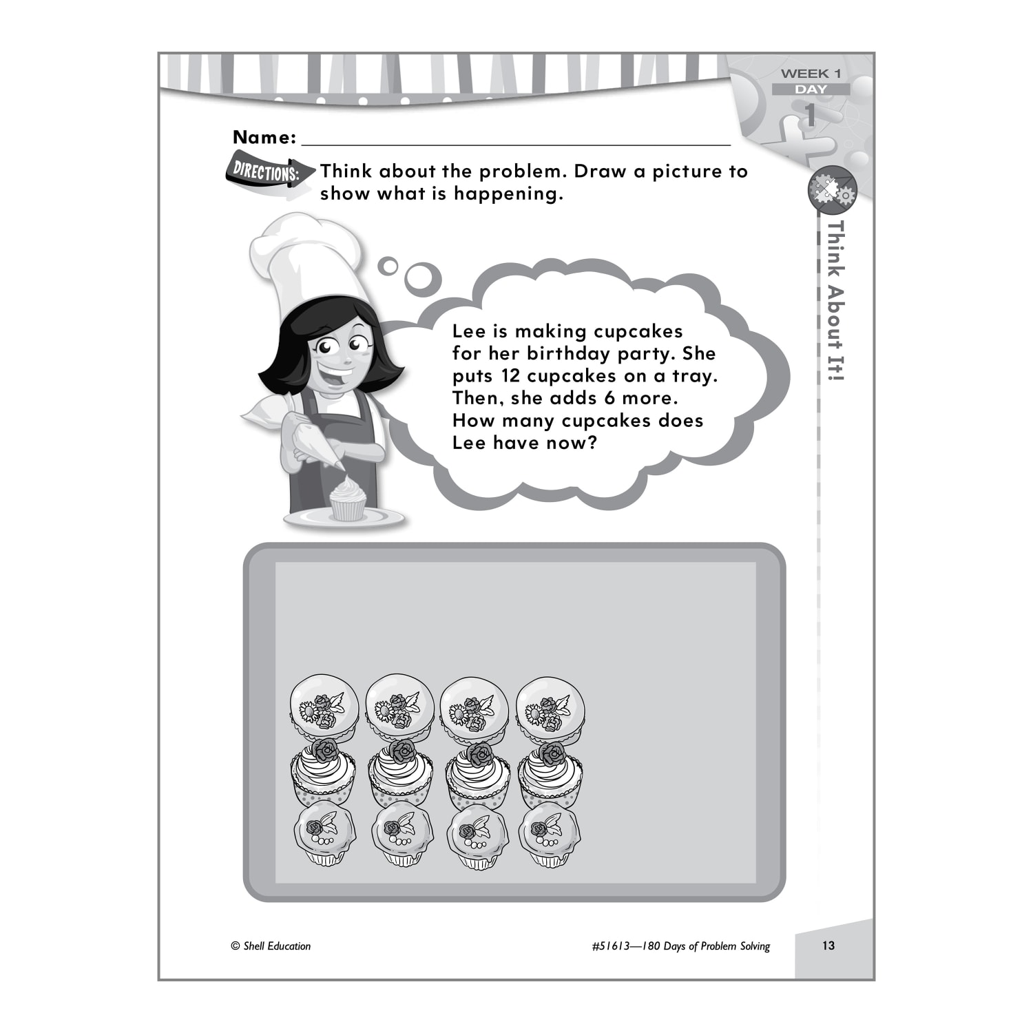 Shell Education 180 Days Of Problem Solving, Grade 1 - Image 5