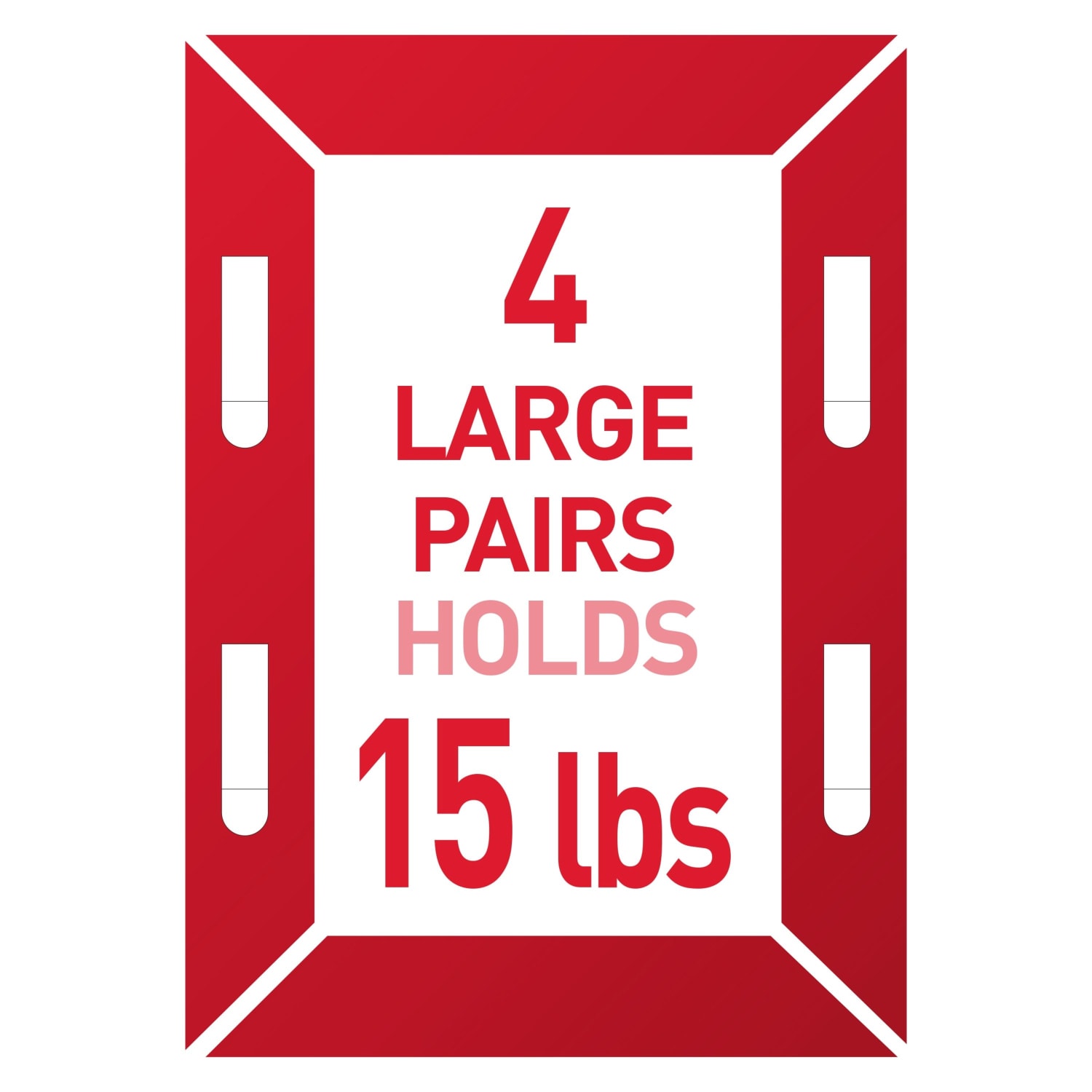 Command Medium and Large Picture Hanging Strips, 4 Medium White Adhesive Strip Pairs (8 Strips), 8 Large White Adhesive Strip Pairs (16 Strips), Damage Free Hanging Picture Hangers, No Tools Wall Hanging Strips For Living Spaces - Image 3
