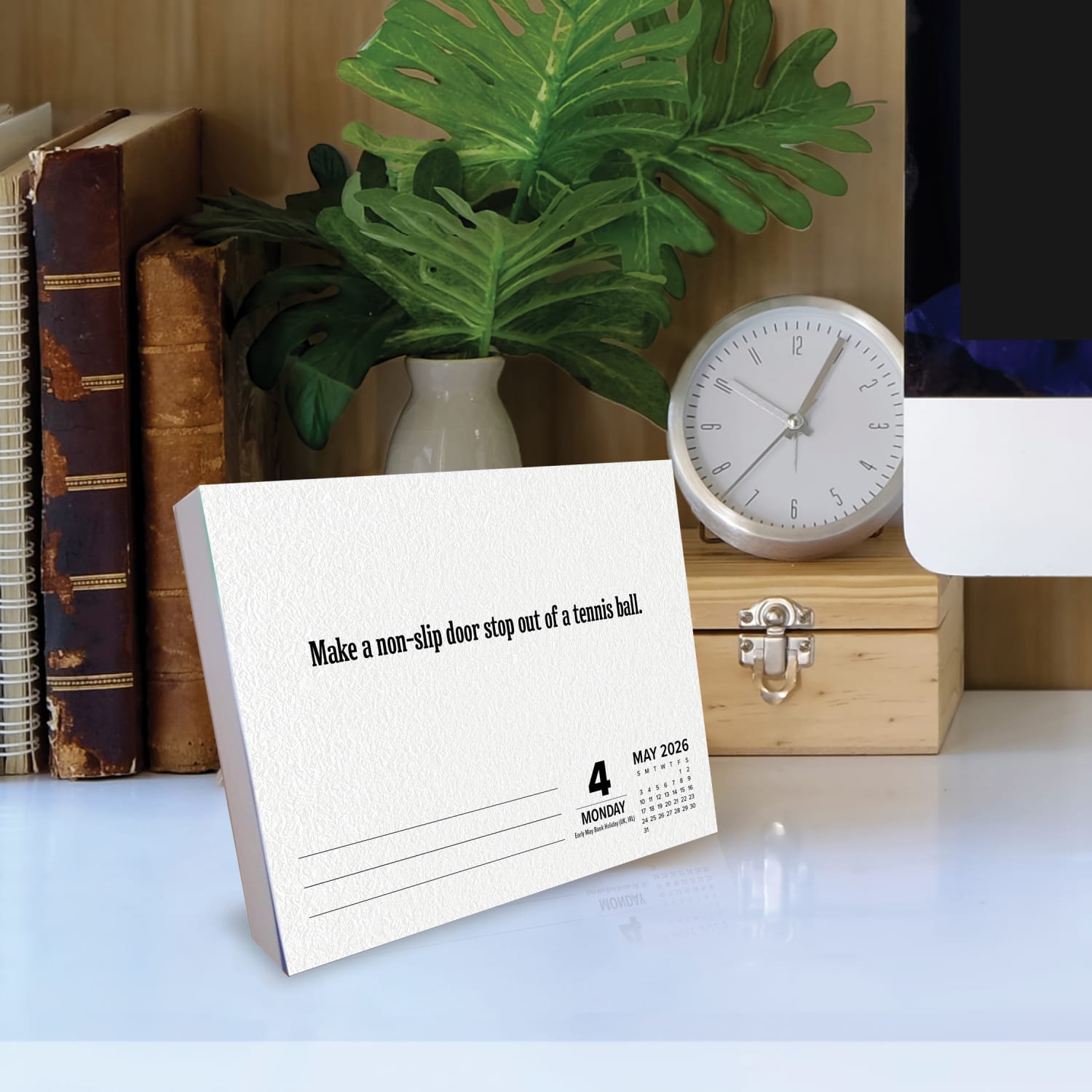 2026 Willow Creek Press Page-A-Day Daily Desk Calendar, 6-1/4in x 5-1/2in, Hacks of Life, January To December, 54215 - Image 3