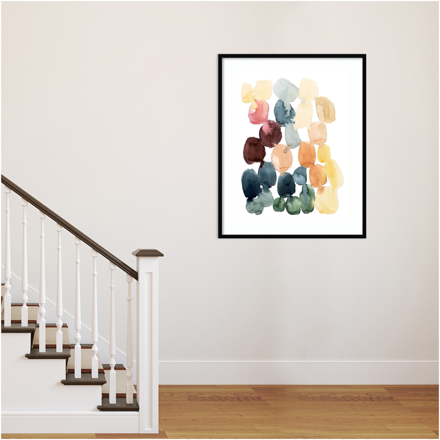Amanti Art Desert Stones I by Grace Popp Wood Framed Wall Art Print, 41inH x 33inW, Black - Image 4