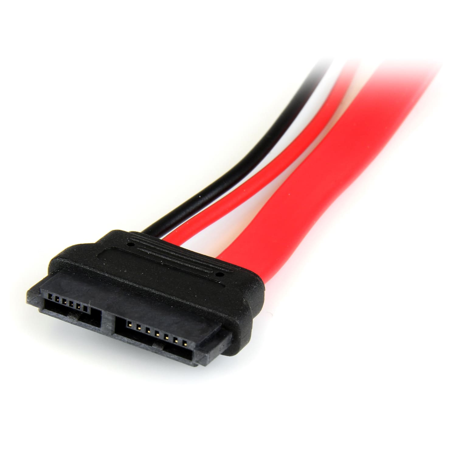 StarTech.com 6in Slimline SATA to SATA Adapter with Power - F/M - slimline sata to sata adapter - slimline sata to sata adapter with power - slimline sata adapter - slim sata adapter - slim sata to sata - Image 4
