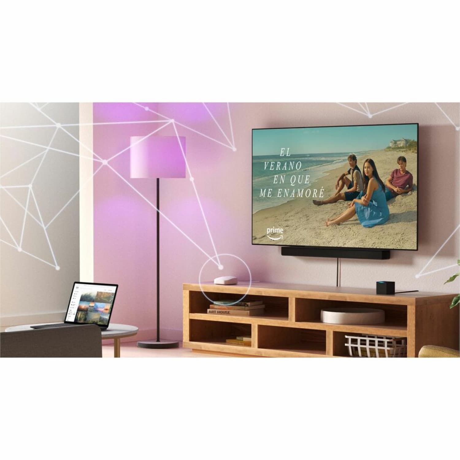 Amazon Fire TV Cube Network Audio/Video Player - 2 GB / 16 GB - 2nd Gen - Wireless LAN - Black - Alexa - HDR10+, HLG, HDR10 - Dolby Atmos, Surround Sound, Dolby Digital Plus - Internet Streaming - 4K UHD - 2160p, 1080p, 720p - H.265, H.264, VP9 - Image 3