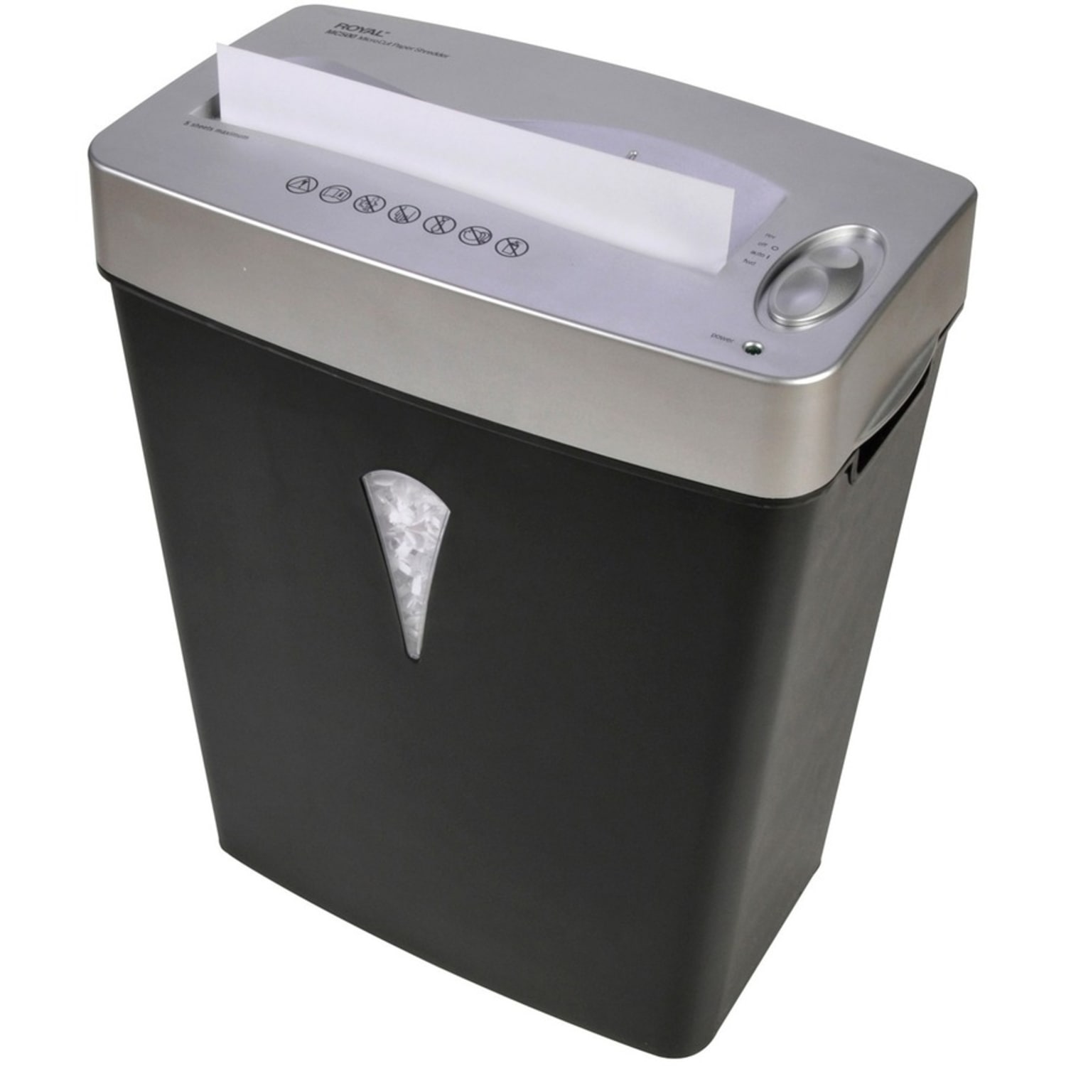 Royal 5 Sheet Micro-Cut Shredder With Media Destroyer - Image 5