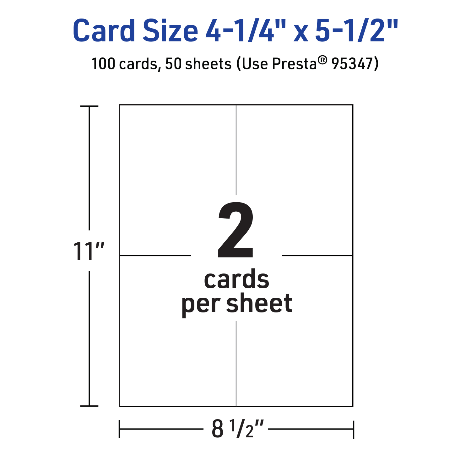 Avery Printable Note Cards, 4-1/4in x 5-1/2in Rectangle, Glossy White, Pack Of 100 - Image 6