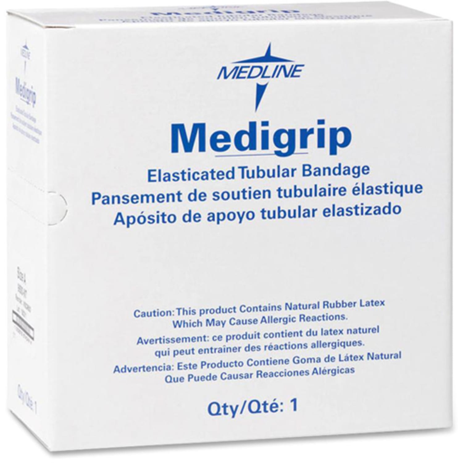 Medline Medigrip Tubular Bandage Roll, Size D, Off White - Image 5