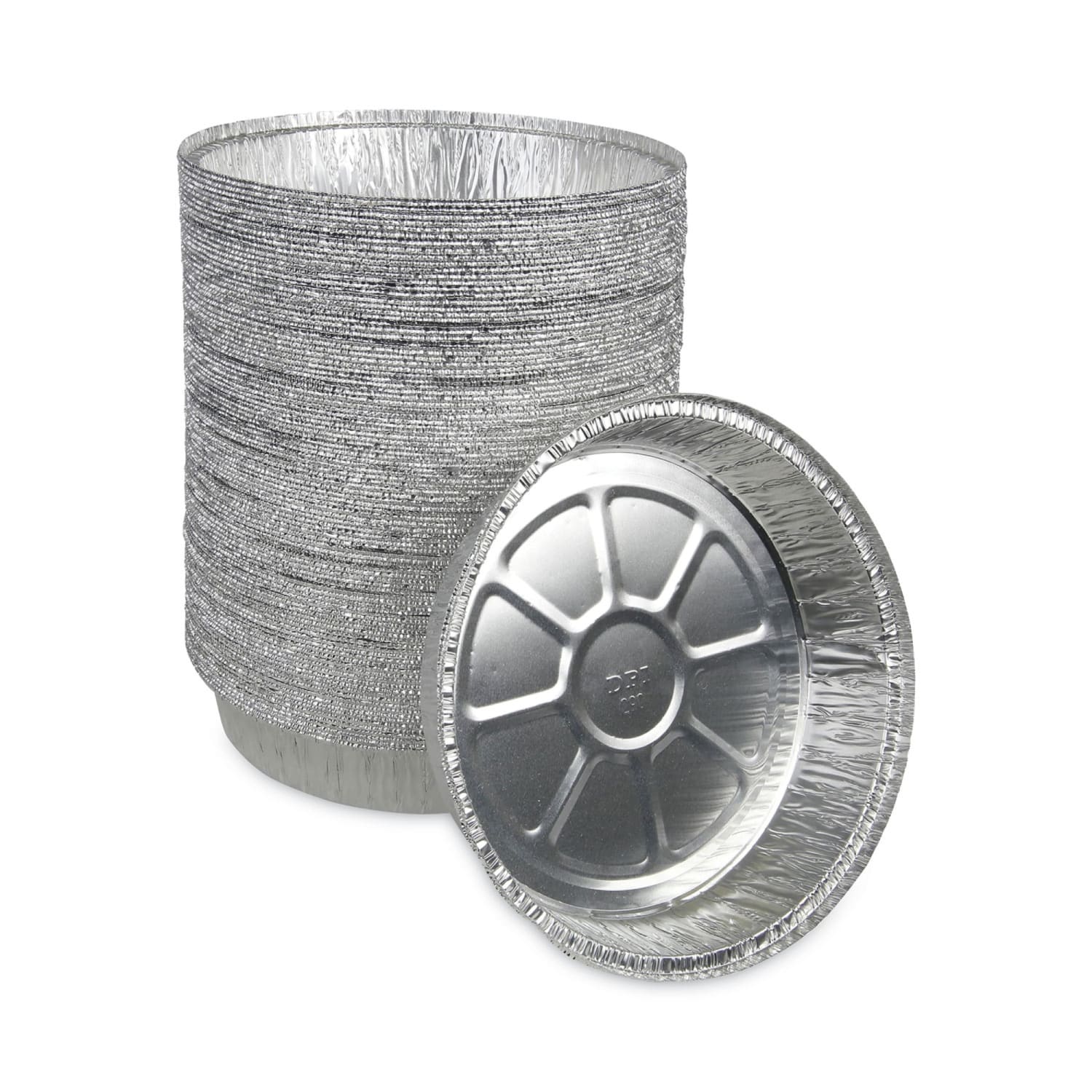 Boardwalk Round Aluminum To-Go Containers, 48 Oz, 1-11/16in x 9in, Silver, Carton Of 500 Containers - Image 5