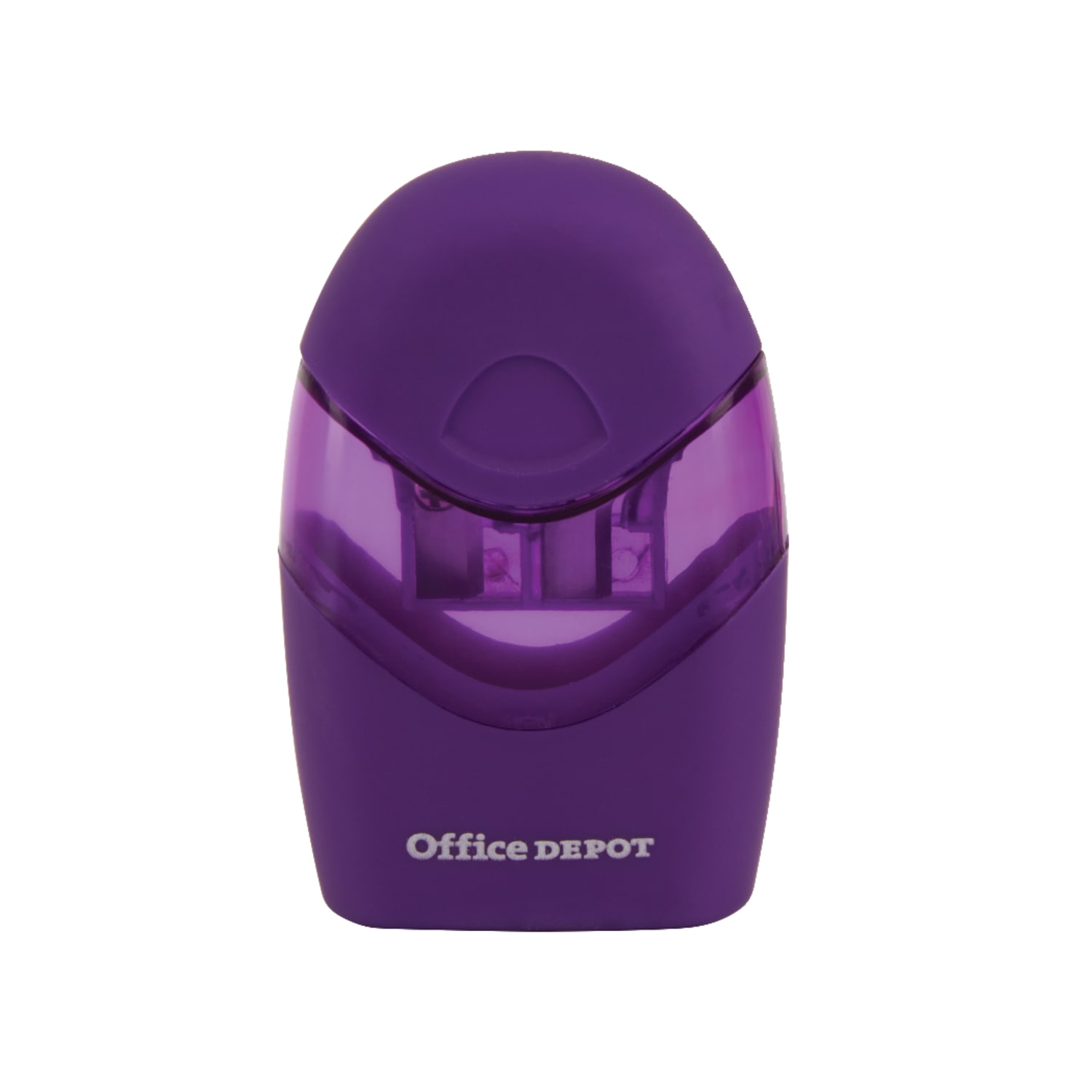 Office Depot Brand Double-Hole Manual Pencil Sharpener, Assorted Colors - Image 3
