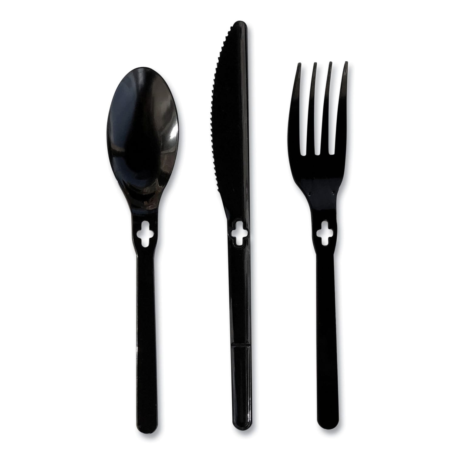 WeGo Polystyrene Knives, Black, Carton Of 1,000 Knives - Image 4