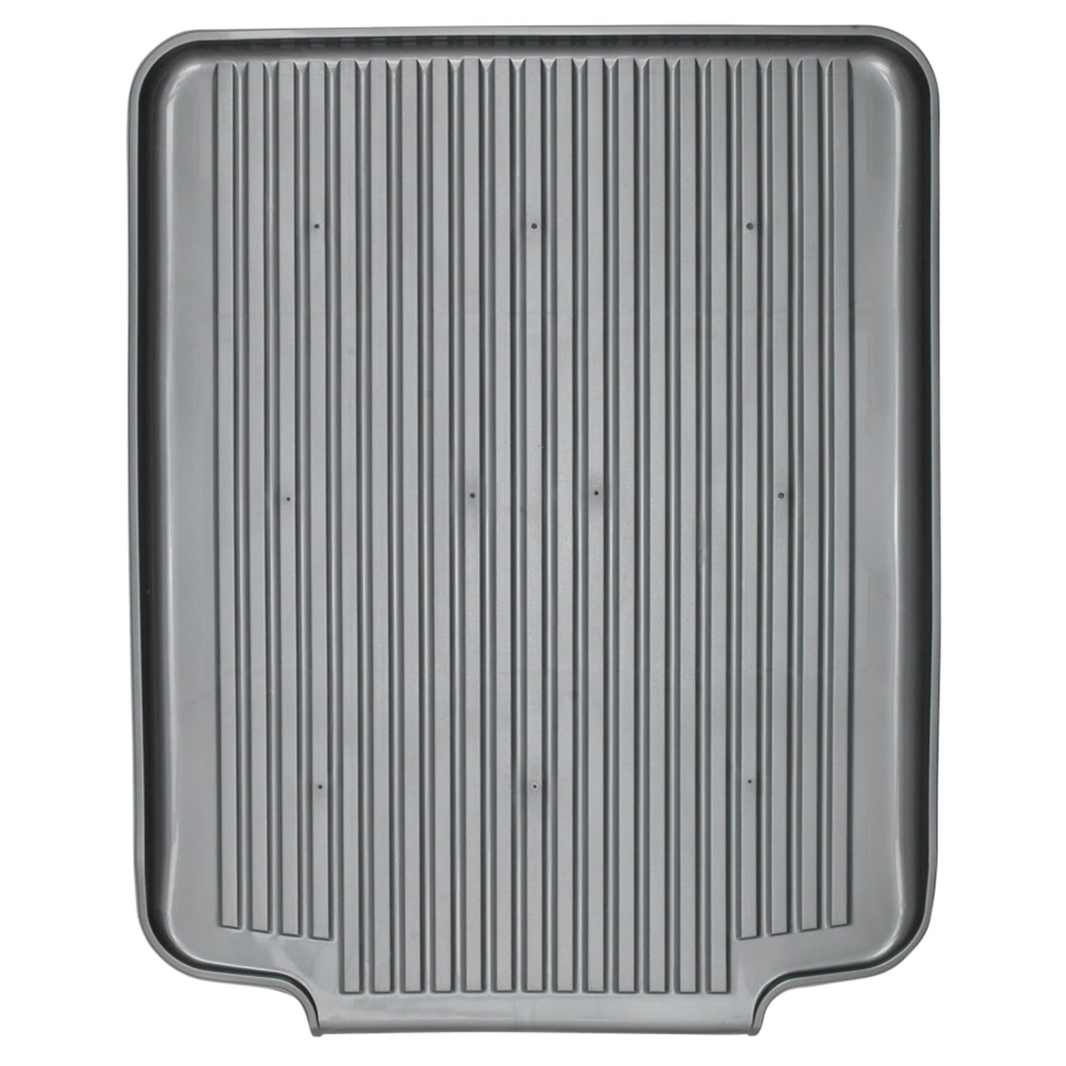Better Houseware Dish Drain Board, 1-1/4inH x 15-1/2inW x 19-1/2inD, Silver