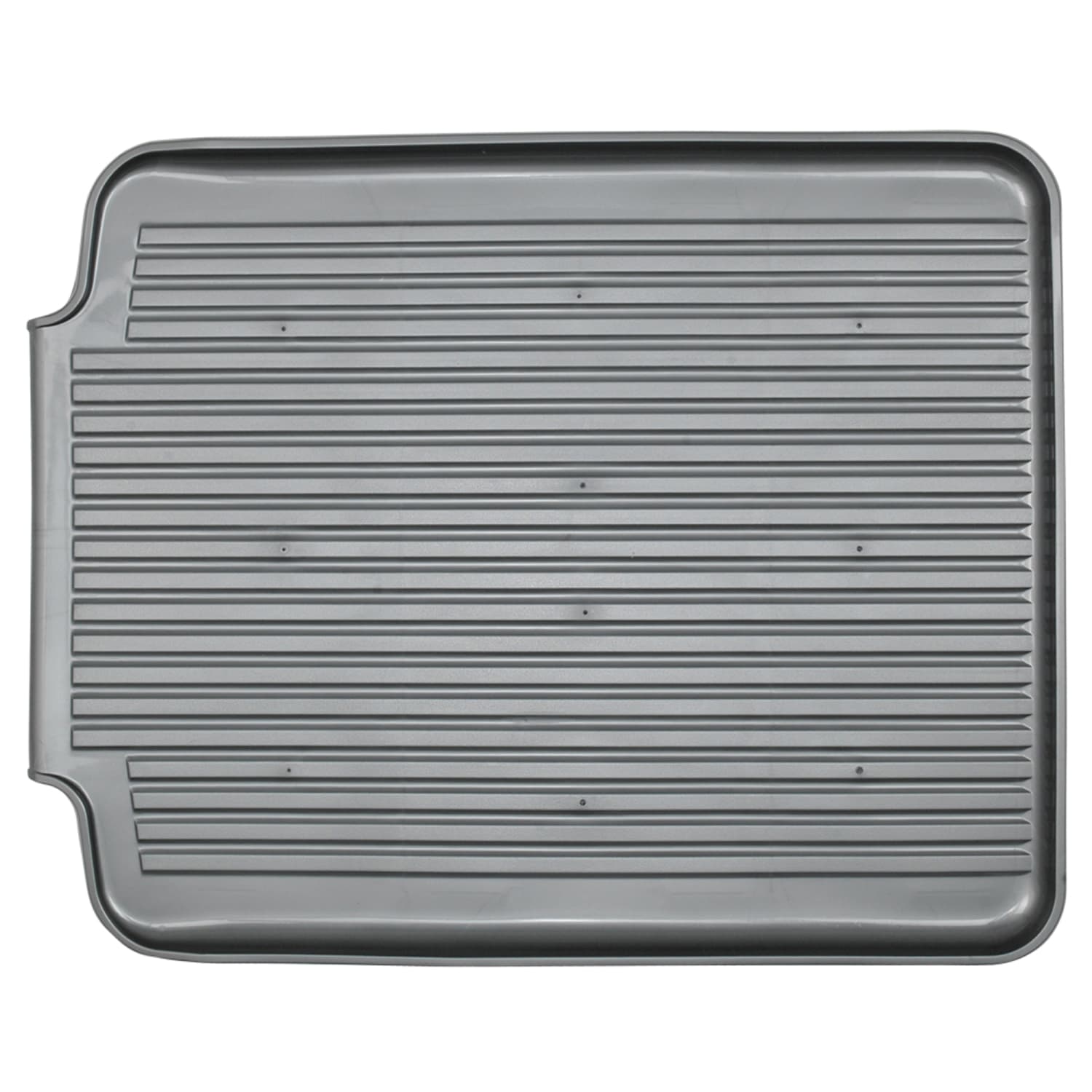 Better Houseware Dish Drain Board, 1-1/4inH x 15-1/2inW x 19-1/2inD, Silver - Image 3