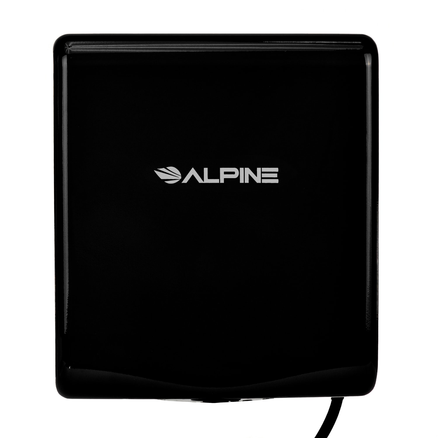 Alpine Industries Willow Commercial High-Speed Automatic Electric Hand Dryers, Black, Pack Of 2 Dryers - Image 5