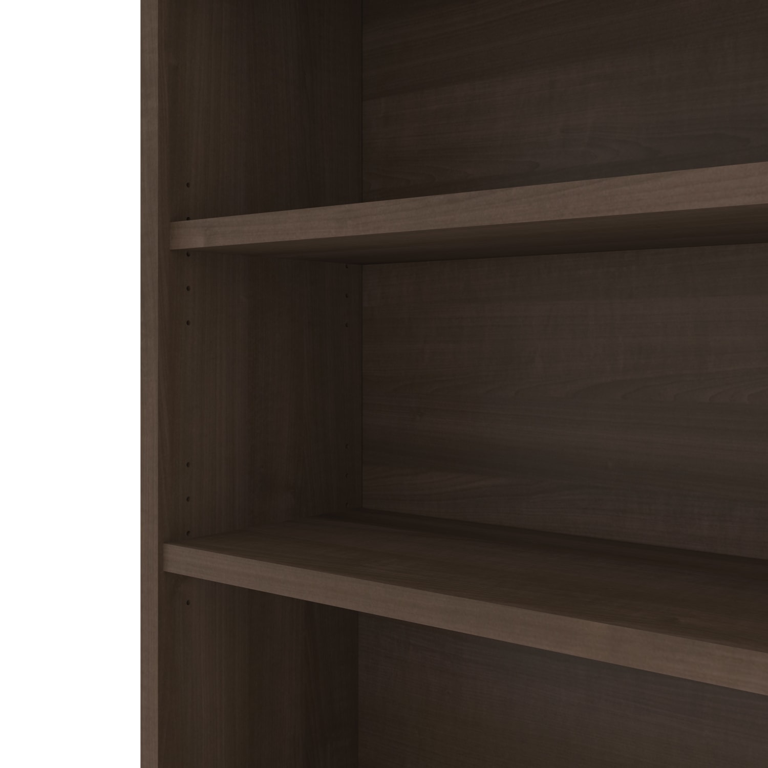 Bestar Universel 66inH 5-Shelf Bookcase, Antigua - Image 6