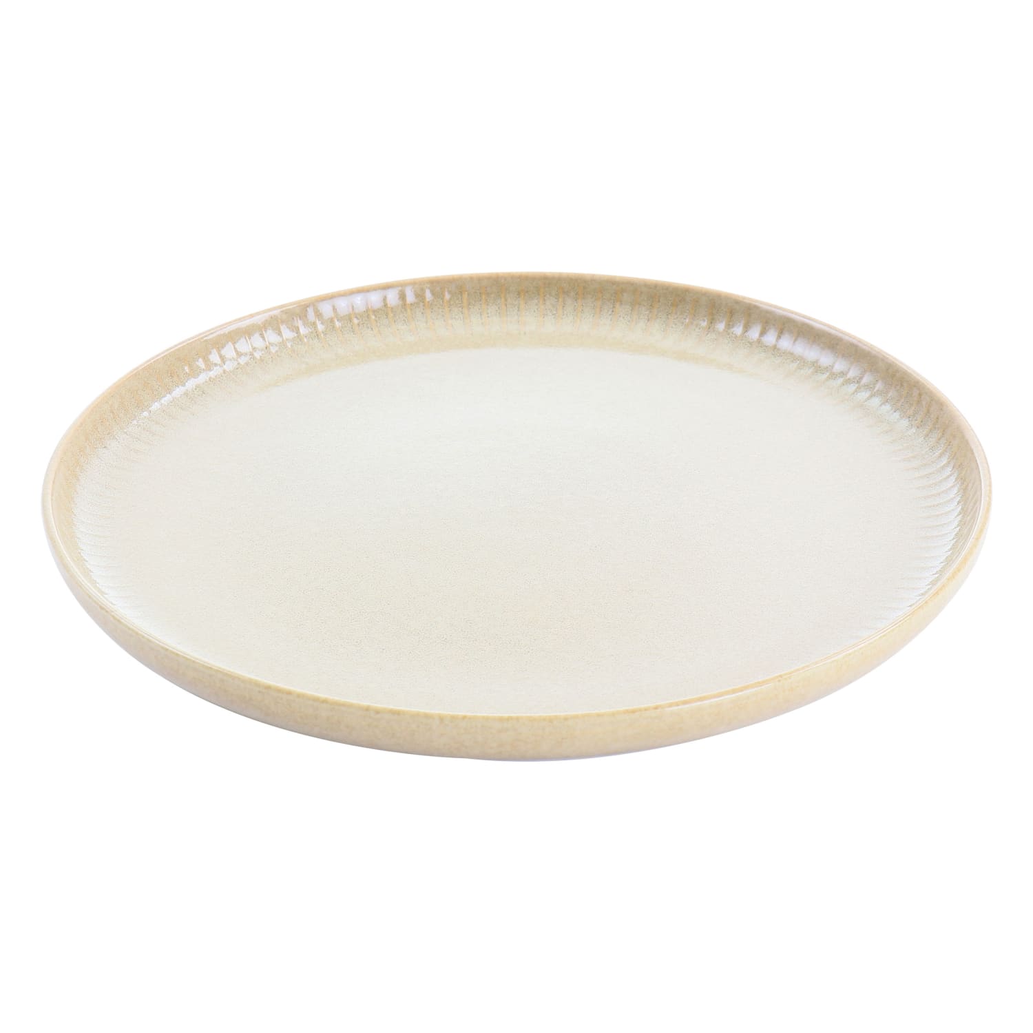 Gibson Elite Blaise 16-Piece Stoneware Dinnerware Set, Beige - Image 3