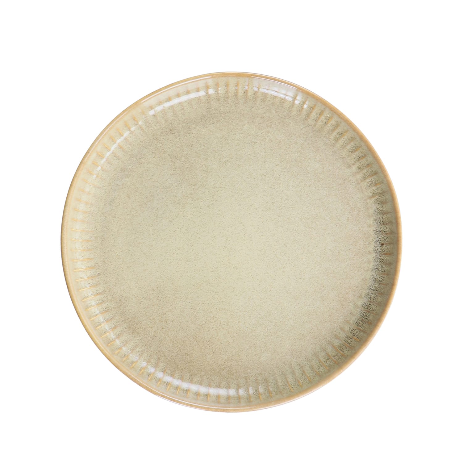 Gibson Elite Blaise 16-Piece Stoneware Dinnerware Set, Beige - Image 4