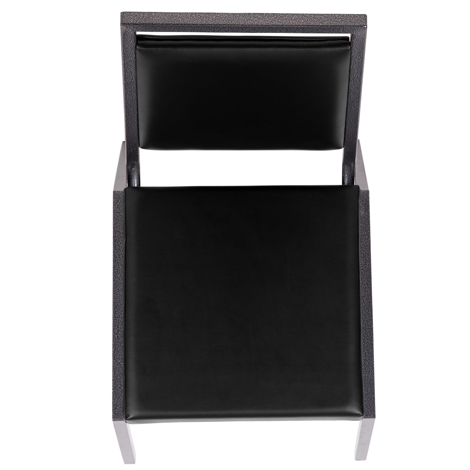 Flash Furniture HERCULES Square Back Stacking Banquet Chair BlackSilver PopularChairscom