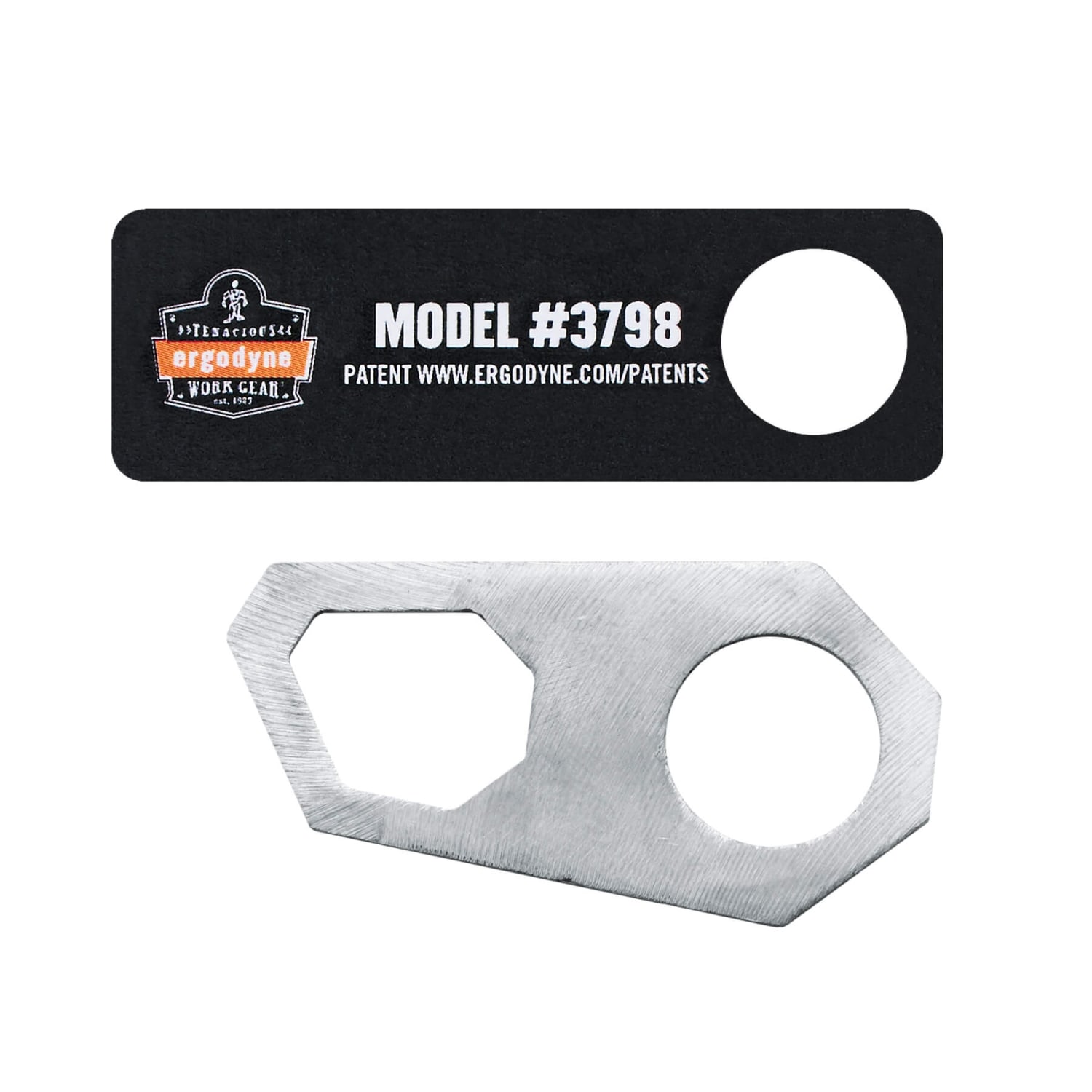 Ergodyne Squids 3798 Power Tool Bracket Tool Trap, Silver - Image 3