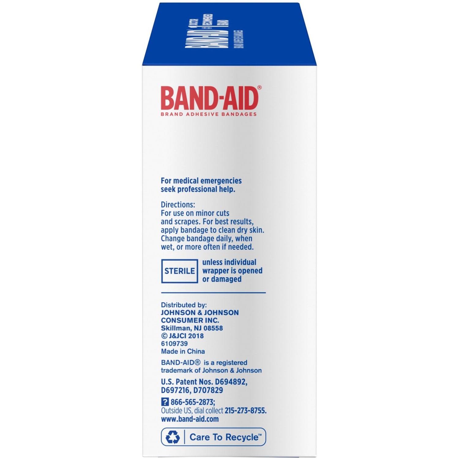 Band-Aid Flexible Fabric Adhesive Bandages - 1in - 1200/Carton - 100 Per Box - Beige - Fabric - Image 3