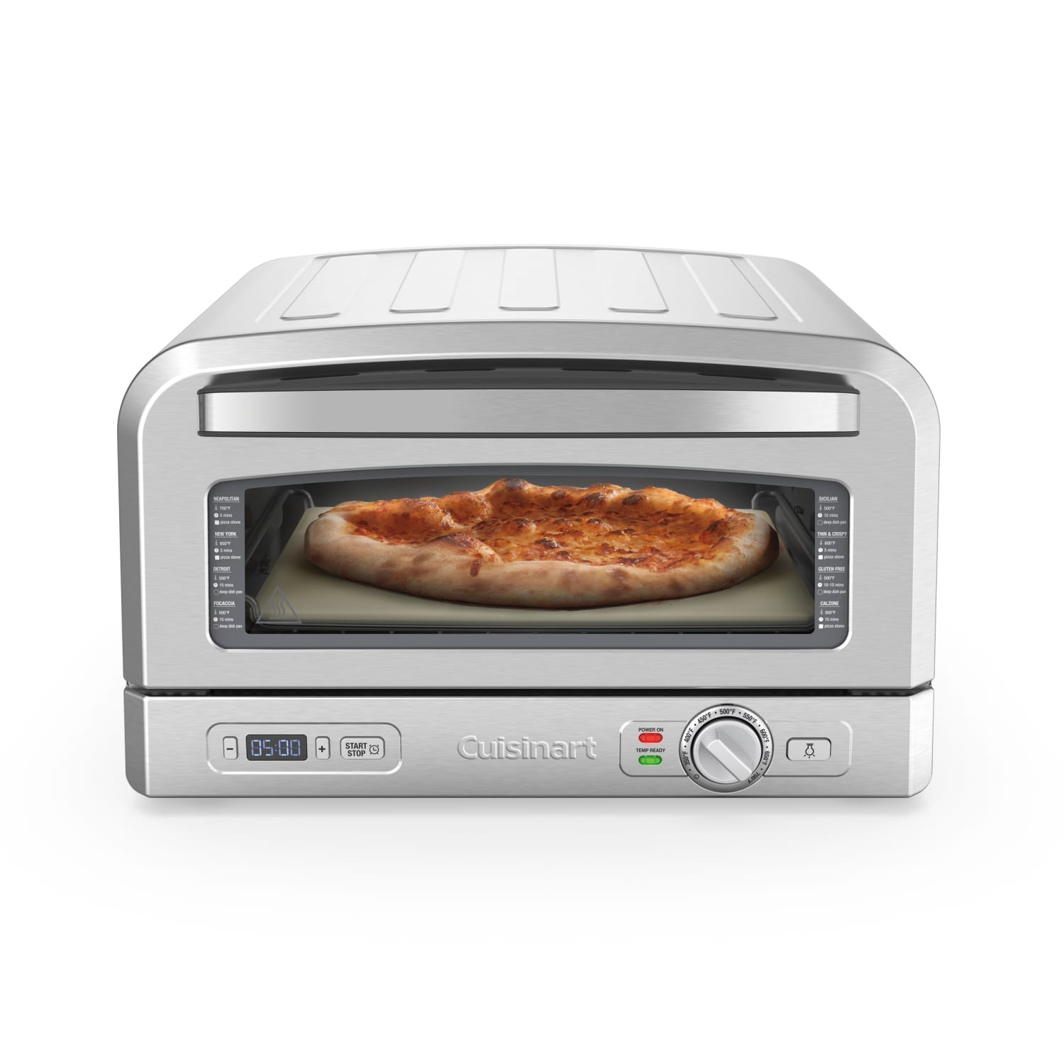 Cuisinart Indoor Pizza Oven, Stainless Steel - Image 3