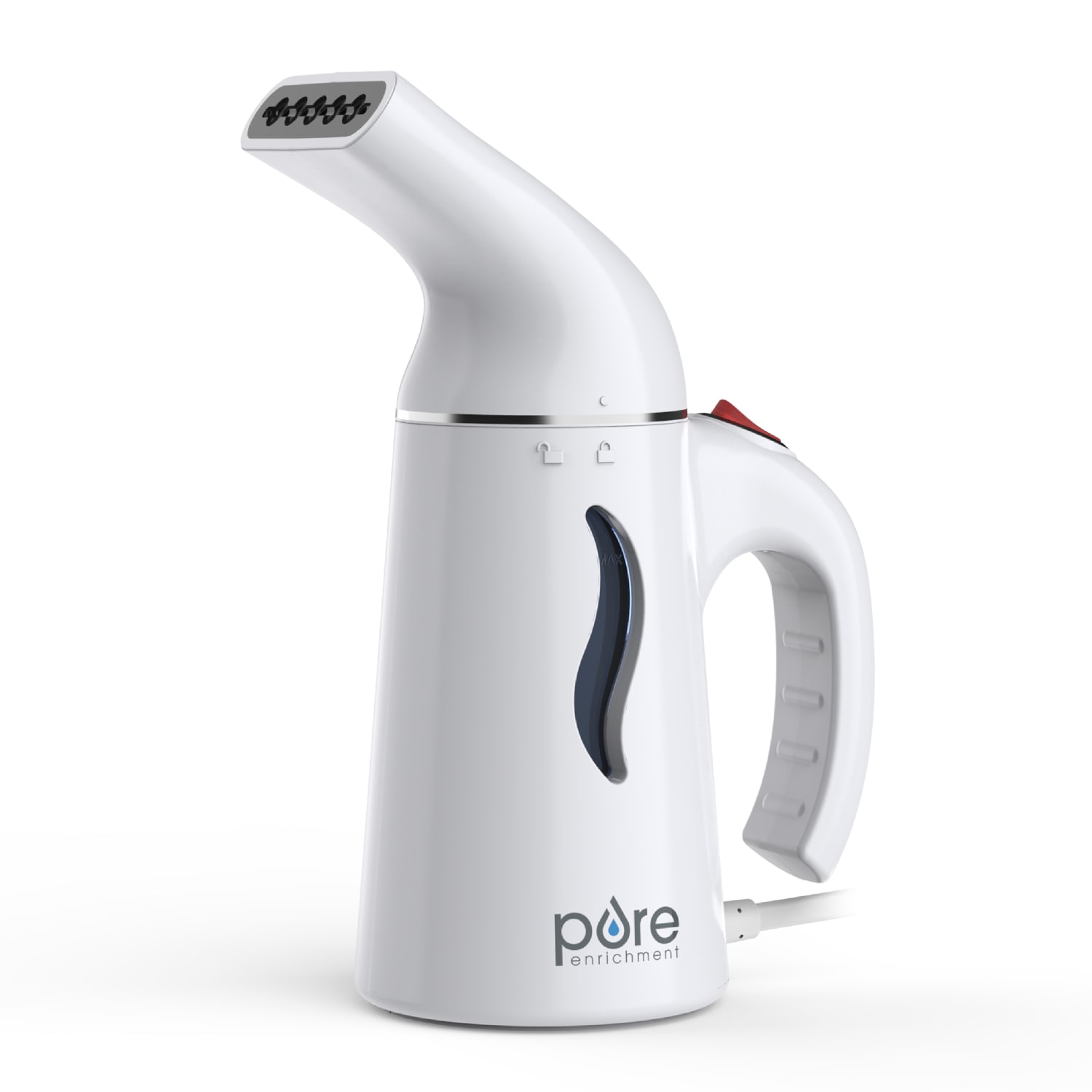 Pure Enrichment PureSteam Portable Fabric Steamer, White - Image 5
