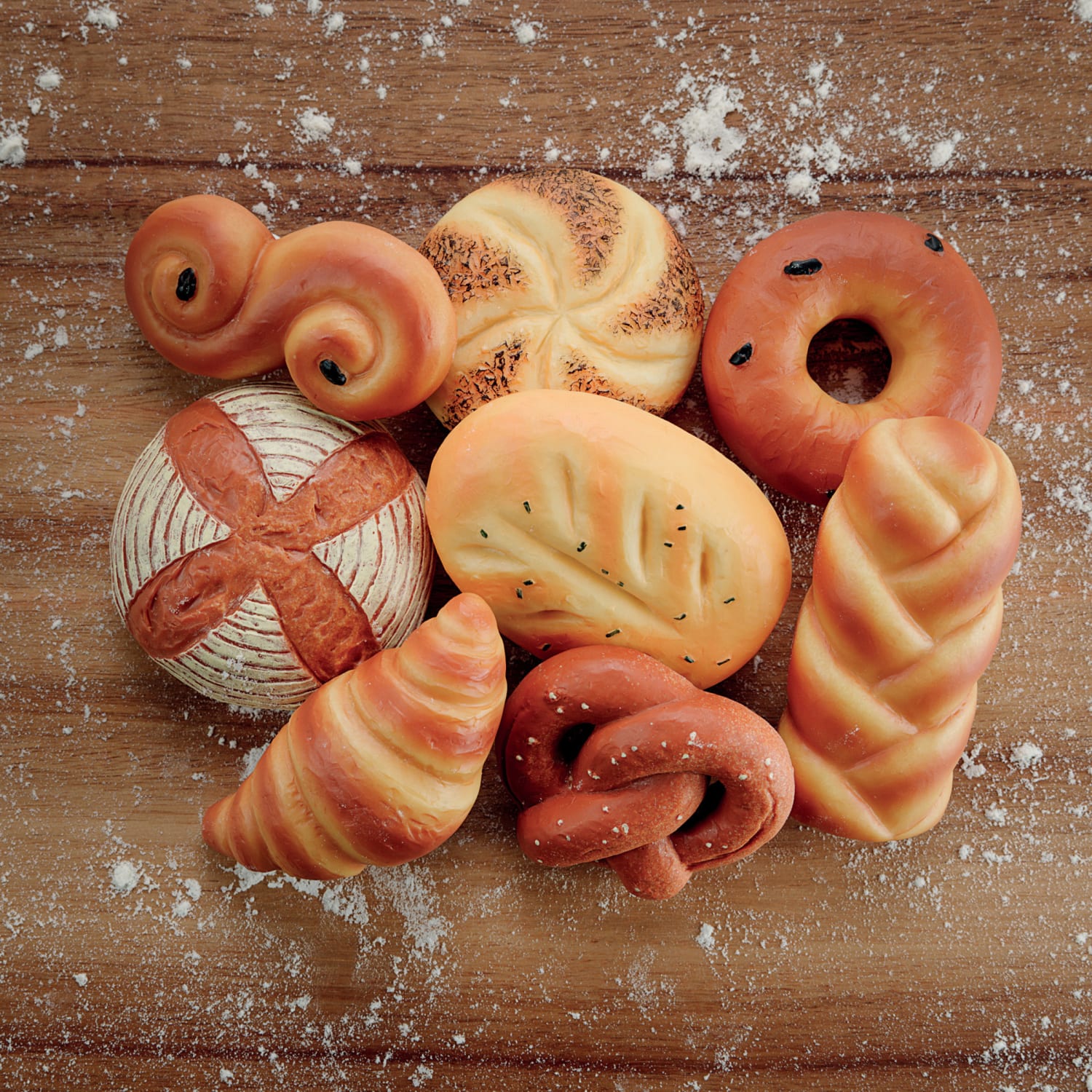 Yellow Door Sensory Play Stones, Breads of the World, Set Of 8 Stones - Image 4