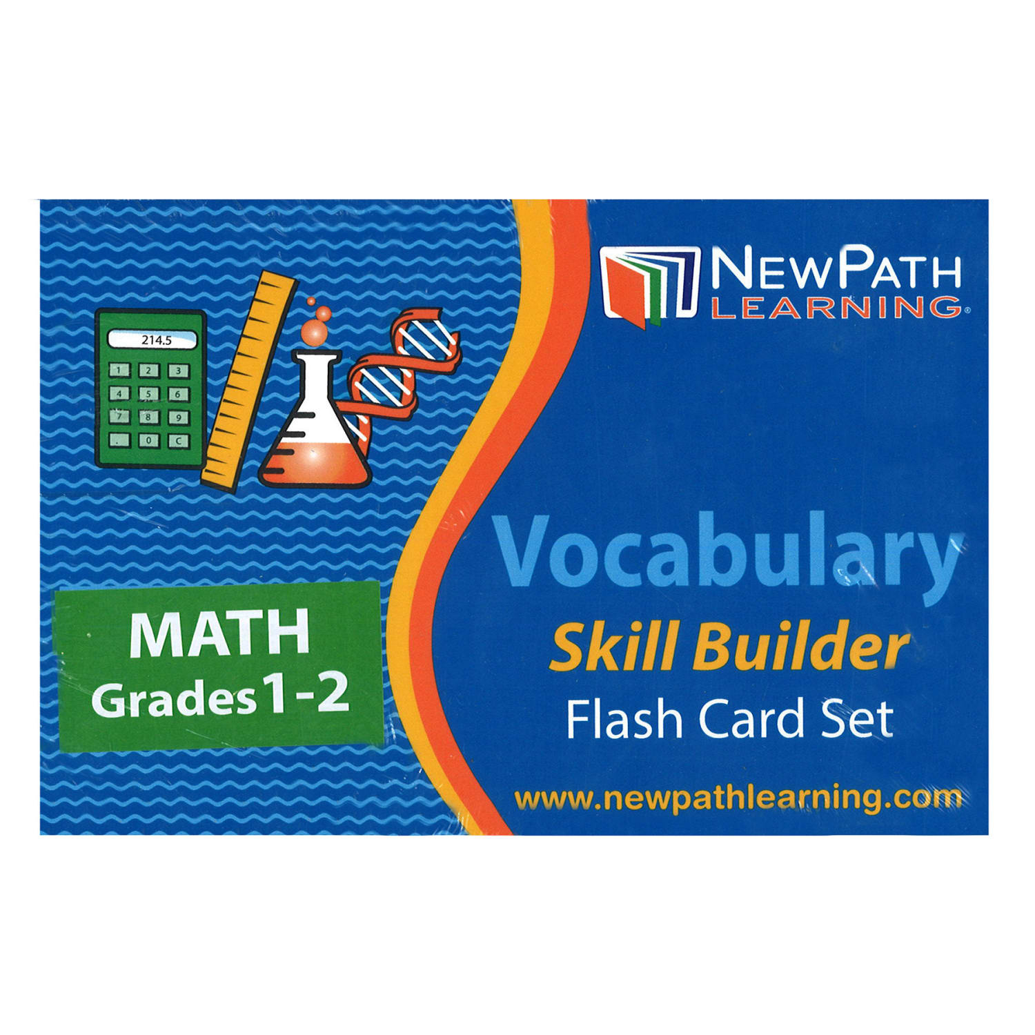 NewPath Learning Math Vocabulary Flash Cards, Grades 1-2 - Image 3
