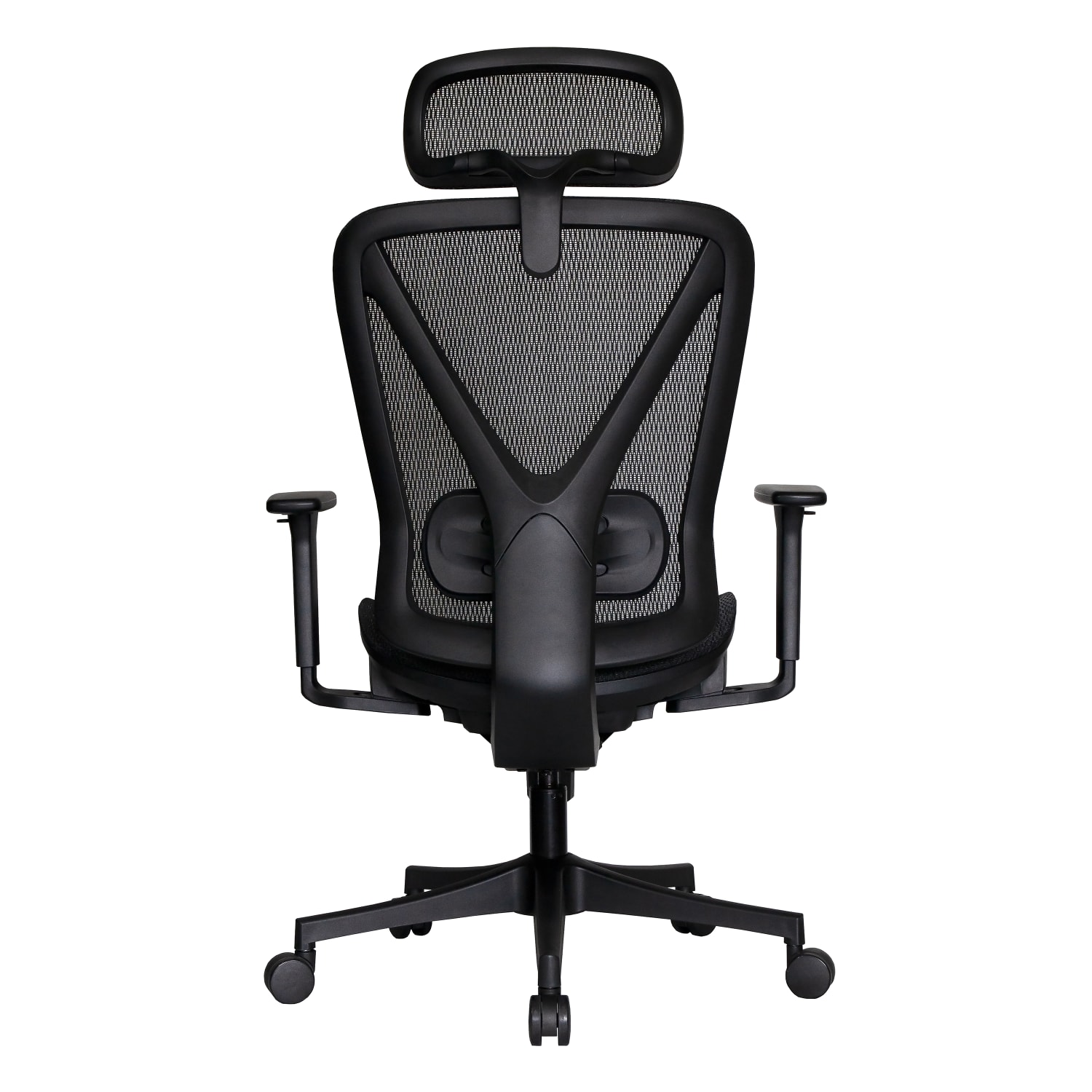 WorkPro 3000 Series Ergonomic Mesh/Mesh High-Back Chair, Black/Black - Image 4