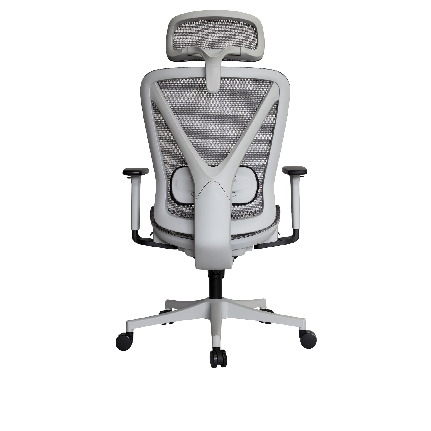 WorkPro 3000 Series Ergonomic Mesh/Mesh High-Back Chair, Gray/Gray - Image 5
