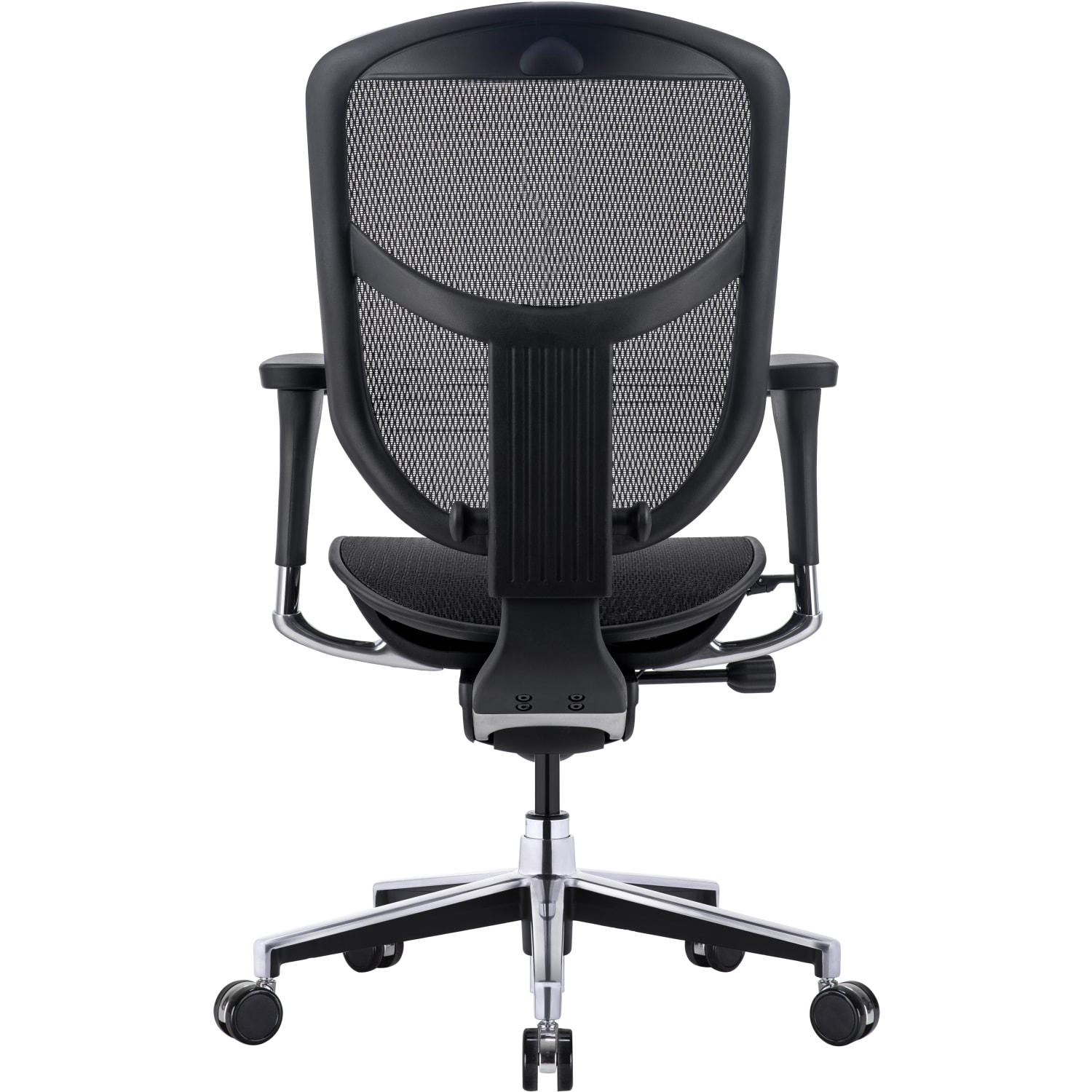 WorkPro Quantum 9000V2 Series Ergonomic MeshMesh Mid Back Chair BlackBlack BIFMA Compliant PopularChairscom