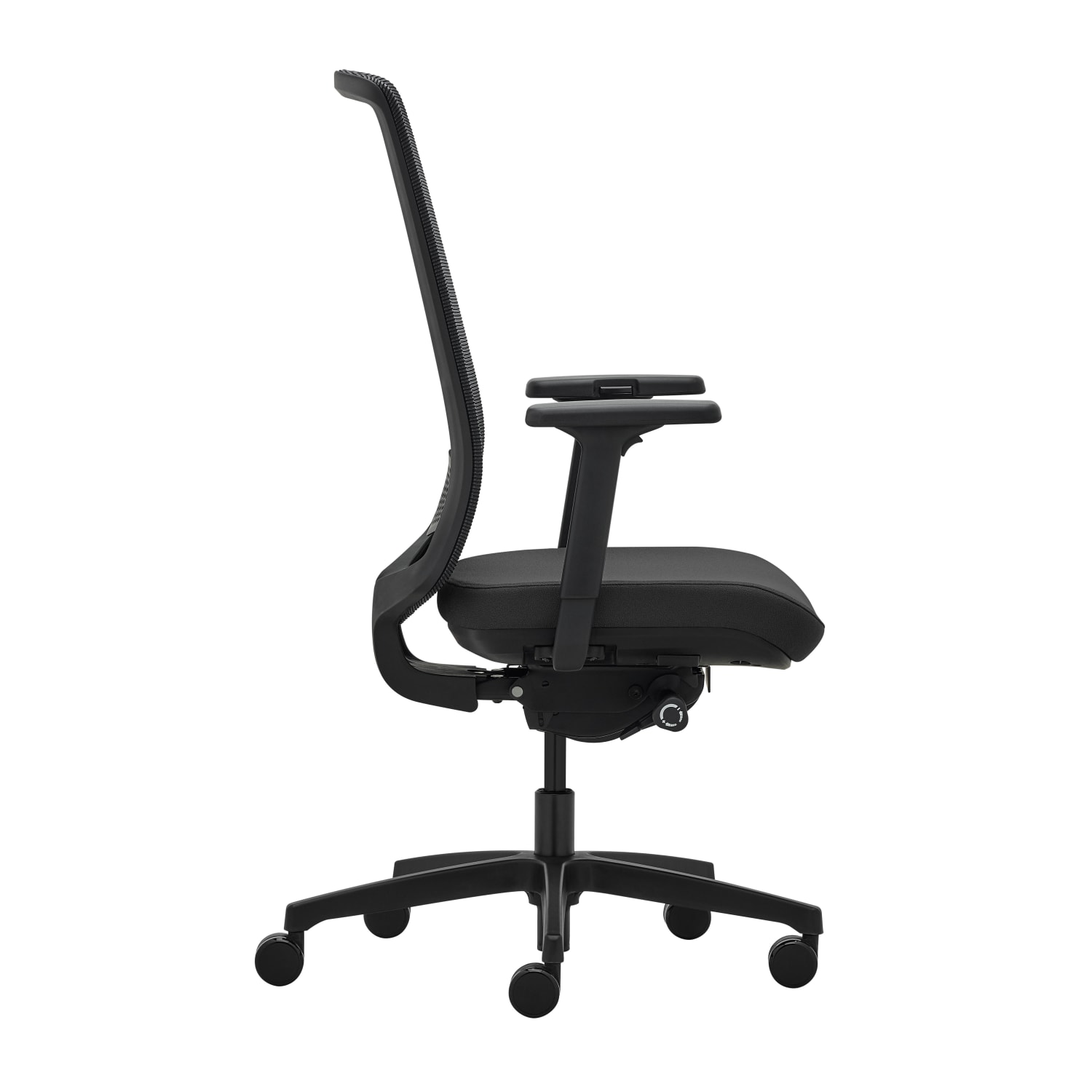 WorkPro Expanse Series Multifunction Ergonomic MeshFabric High Back Executive Chair BlackBlack BIFMA Compliant PopularChairscom