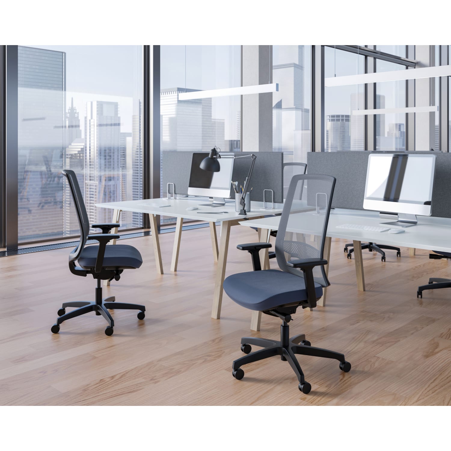 WorkPro Expanse Series Multifunction Ergonomic MeshFabric HighBack Executive Chair BlackBlue BIFMA Compliant PopularChairscom WorkPro Expanse Series Multifunction Ergonomic MeshFabric High Back Executive Chair BlackBlue BIFMA Compliant PopularChairscom