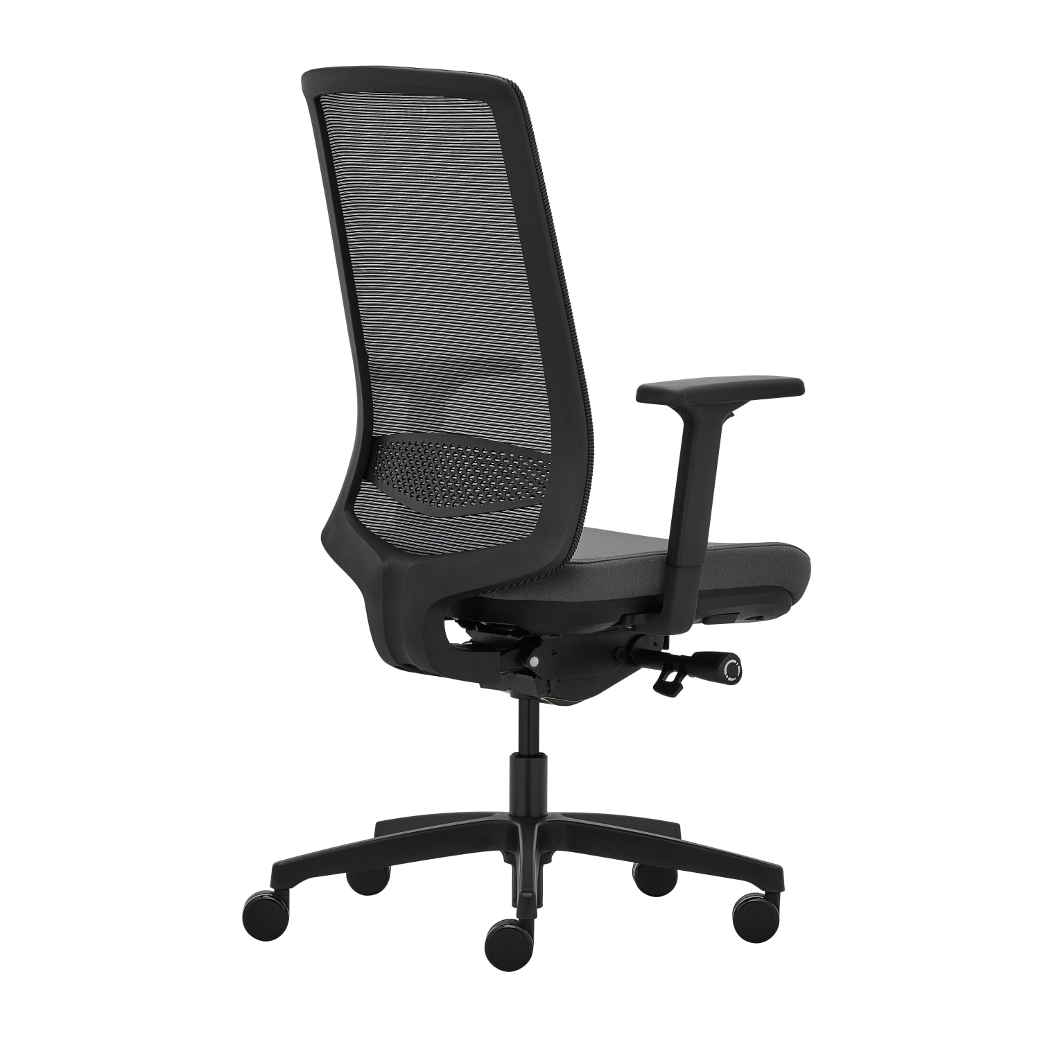 WorkPro Expanse Series Multifunction Ergonomic MeshFabric High Back Executive Chair BlackGray BIFMA Compliant PopularChairscom