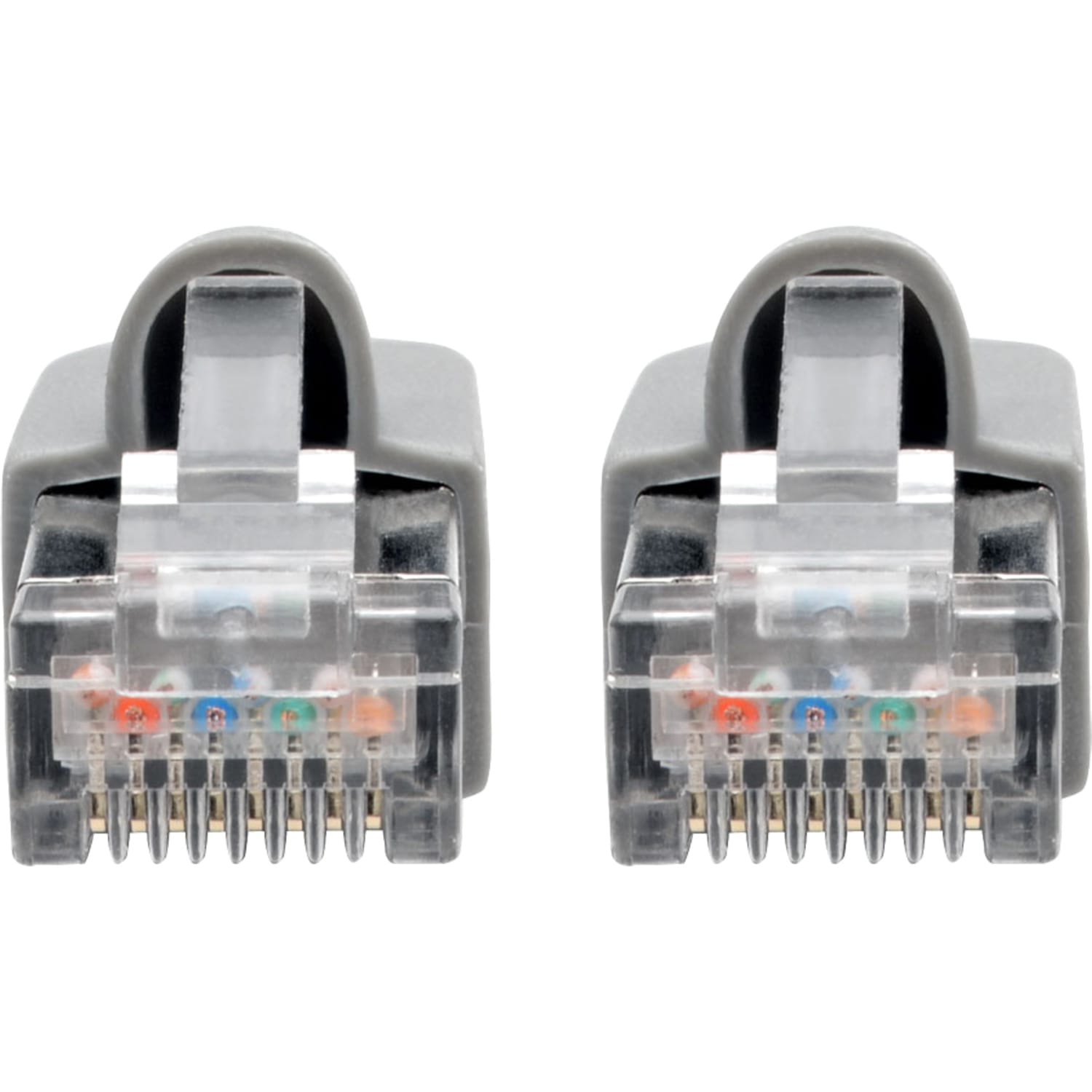 Tripp Lite Cat6a Snagless Shielded STP Network Patch Cable 10G Certified, PoE, Gray RJ45 M/M 7ft 7ft - N262007GY - Image 4