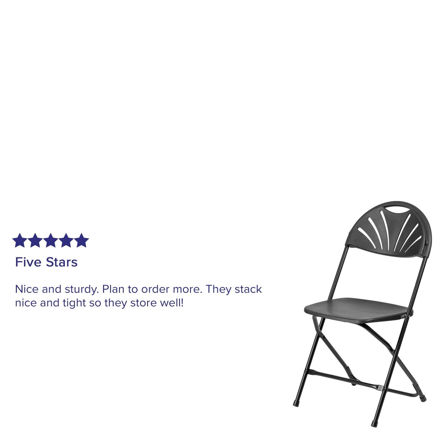Flash Furniture HERCULES Series 650 lb Capacity Plastic Fan Back Folding Chairs Black Set Of 2 Chairs PopularChairscom